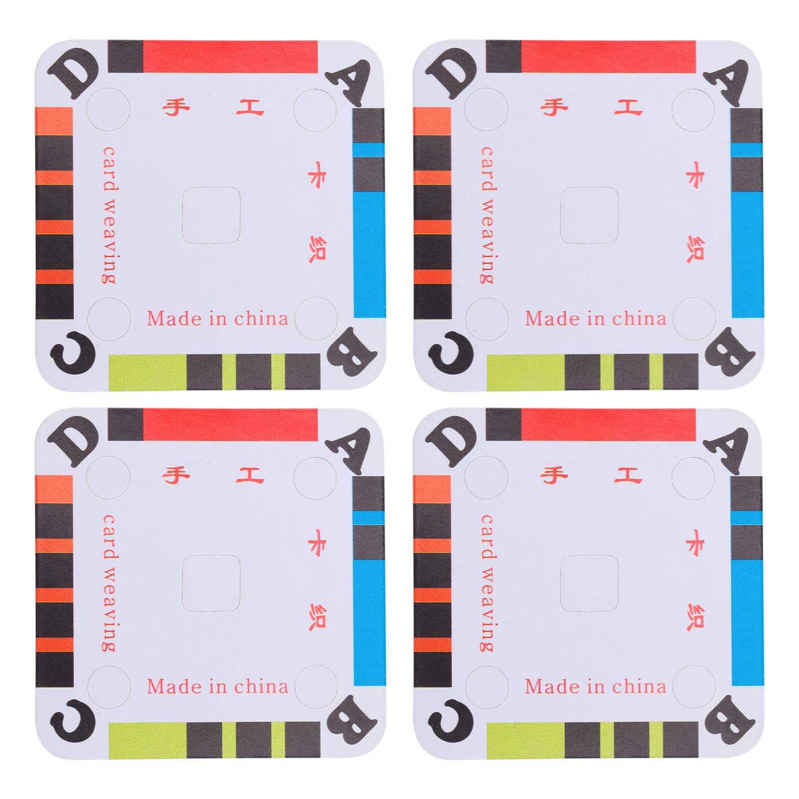 100Pcs DIY Handmade Weaving Loom Cards - Premium Tablet Weaving Paper for Inkle & Traditional Loom Weaving - Perfect for Crafting Belts, Straps & Decorative Textiles