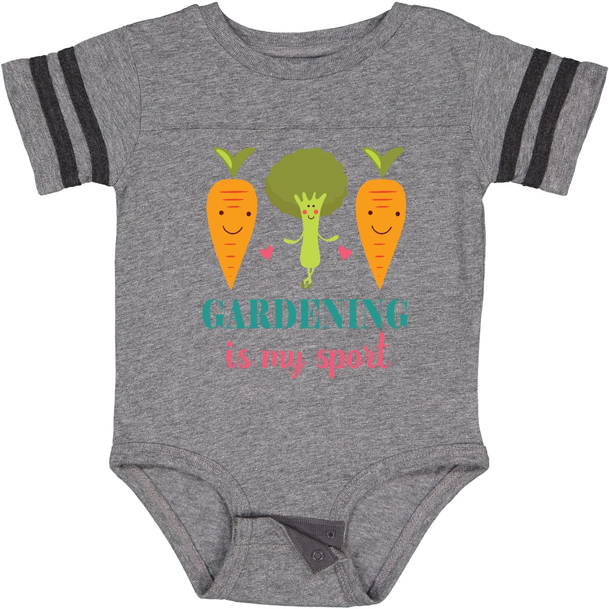 Inktastic Gardening is My Sport Baby Bodysuit - Cute Organic Cotton Onesie for Gardening Enthusiasts & Outdoor Lovers - Perfect Gift for New Parents & Plant Lovers