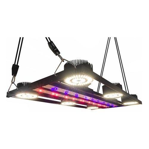 Rapid LED Chilled Logic 4' x 4' Full Spectrum LED Grow Light Fixture for Indoor Plants - Perfect for Hydroponics, Greenhouses & Home Gardening