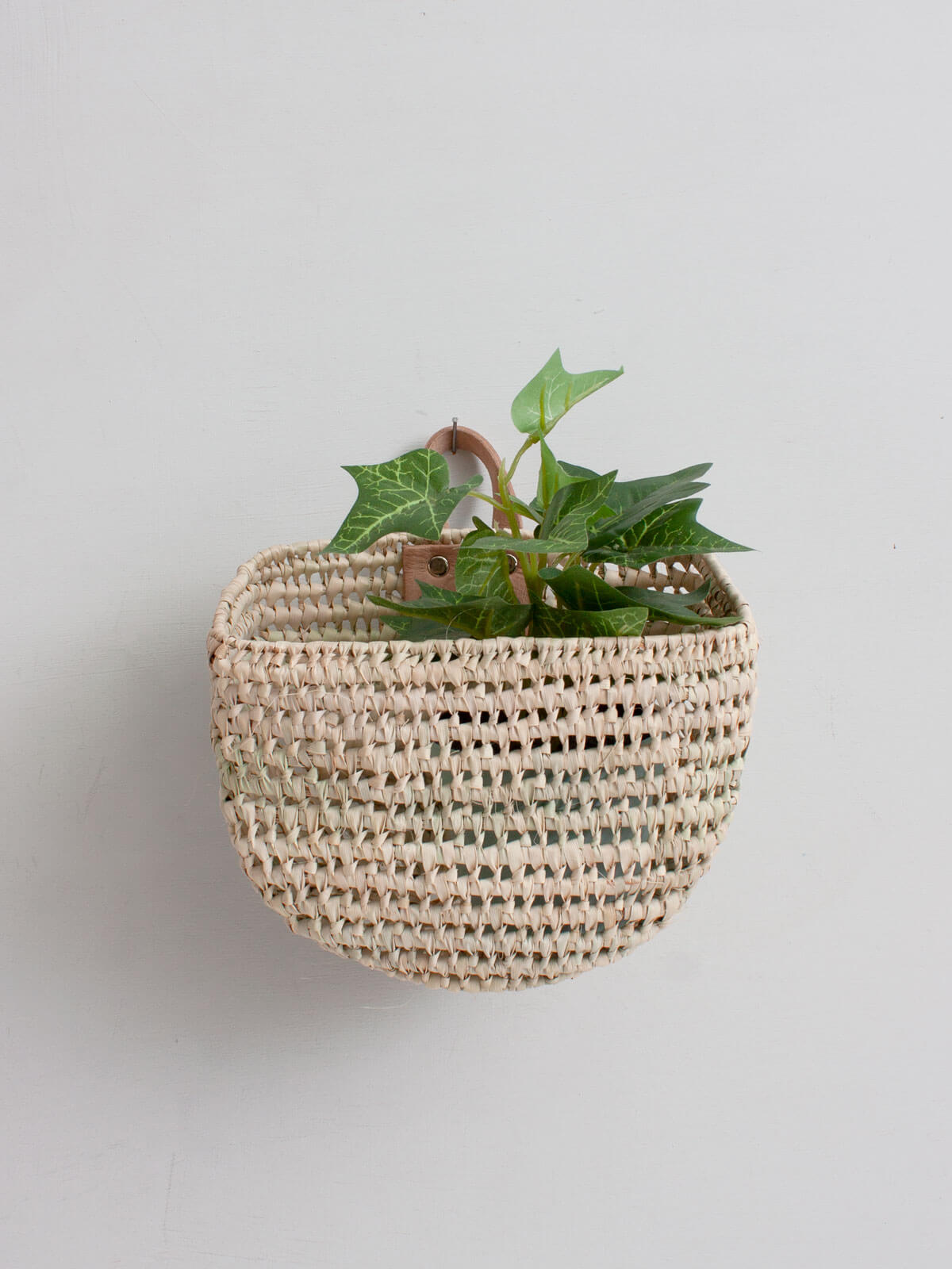 Mini Wall Baskets Set of 3 - Small Decorative Hanging Baskets for Bathroom, Kitchen, Office Organization - Perfect for Storage, Decor & Gift Ideas