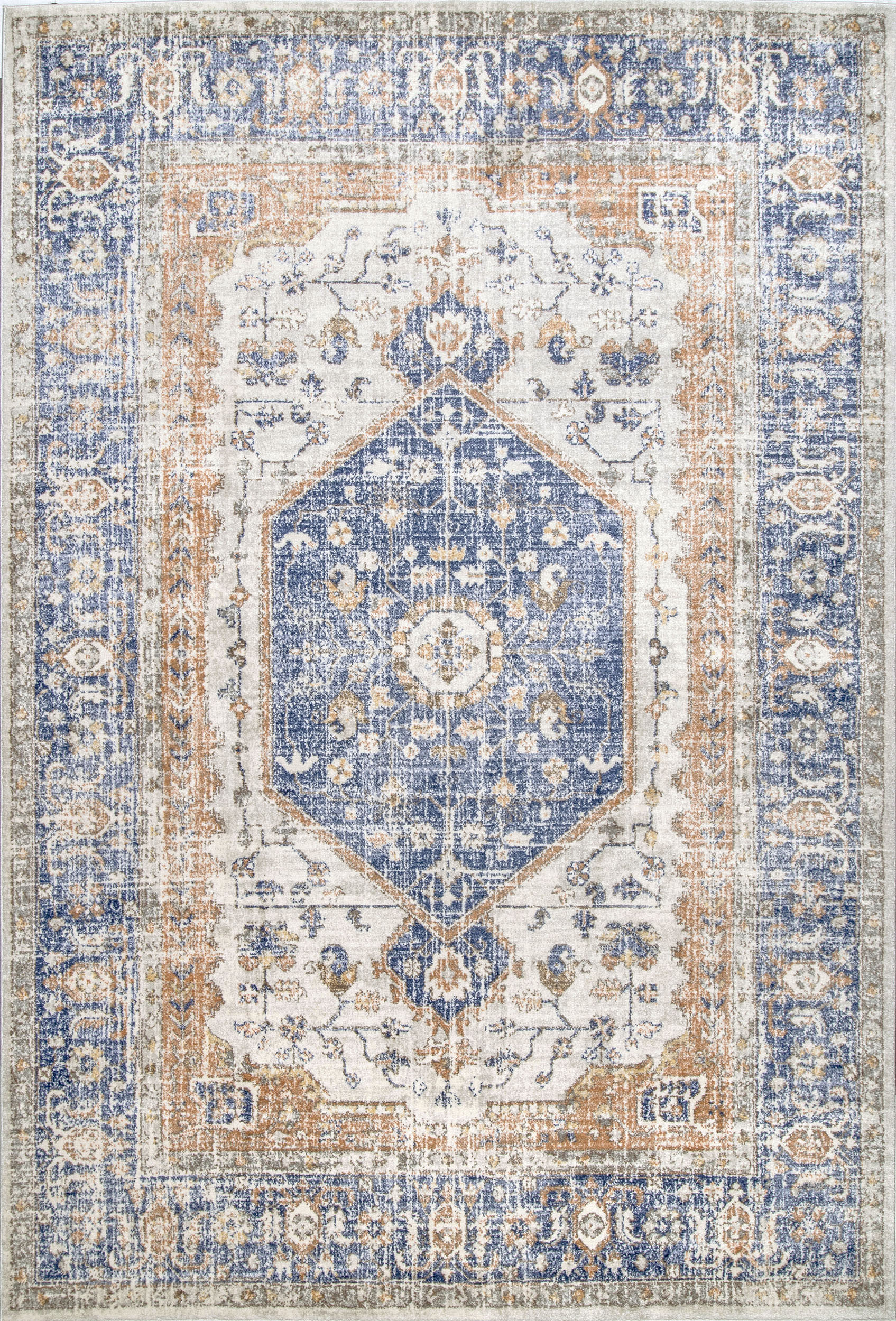 Florid Dreams Rug | Soft Blue Area Rug for Living Room, Bedroom & Nursery – Cozy & Stylish Home Decor