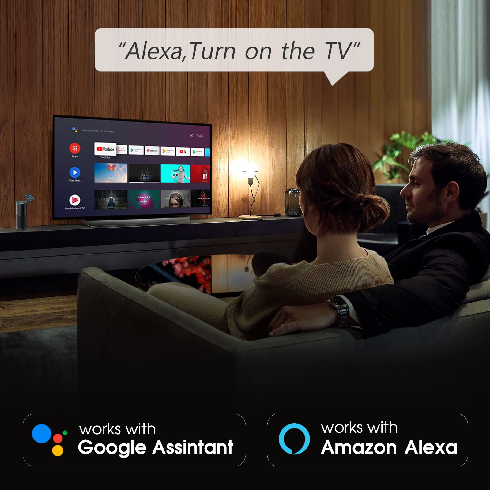 SofaBaton X1 Universal Remote Control with Hub - Smart App Setup, One-Touch Activities, Works with Alexa & Google Assistant (Voice Control 60+ Devices) - Perfect for Home Theater, Smart TV, and Entertainment System Control