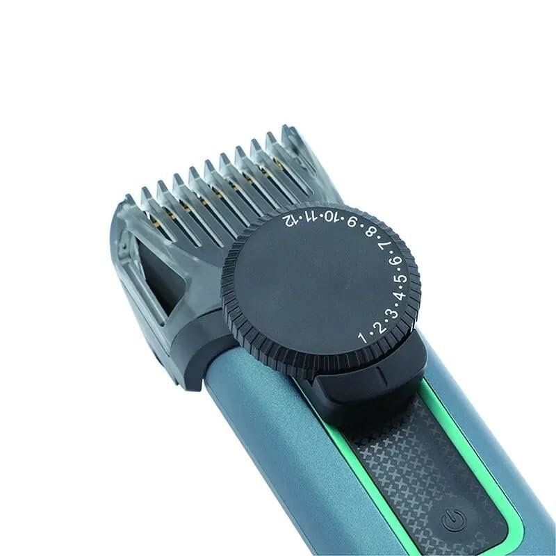 Premium Cordless Rechargeable Beard Trimmer & Hair Clipper Kit - Waterproof Electric Shaver for Men with Multiple Attachments - Perfect for Home, Travel & Professional Grooming