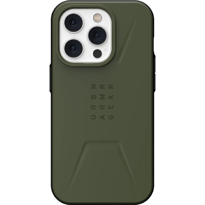 UAG CIVILIAN MAGSAFE Case for iPhone 14 Pro - Olive Green | Military-Grade Drop Protection | Compatible with MagSafe Charging | Perfect for Outdoor Adventures & Daily Use