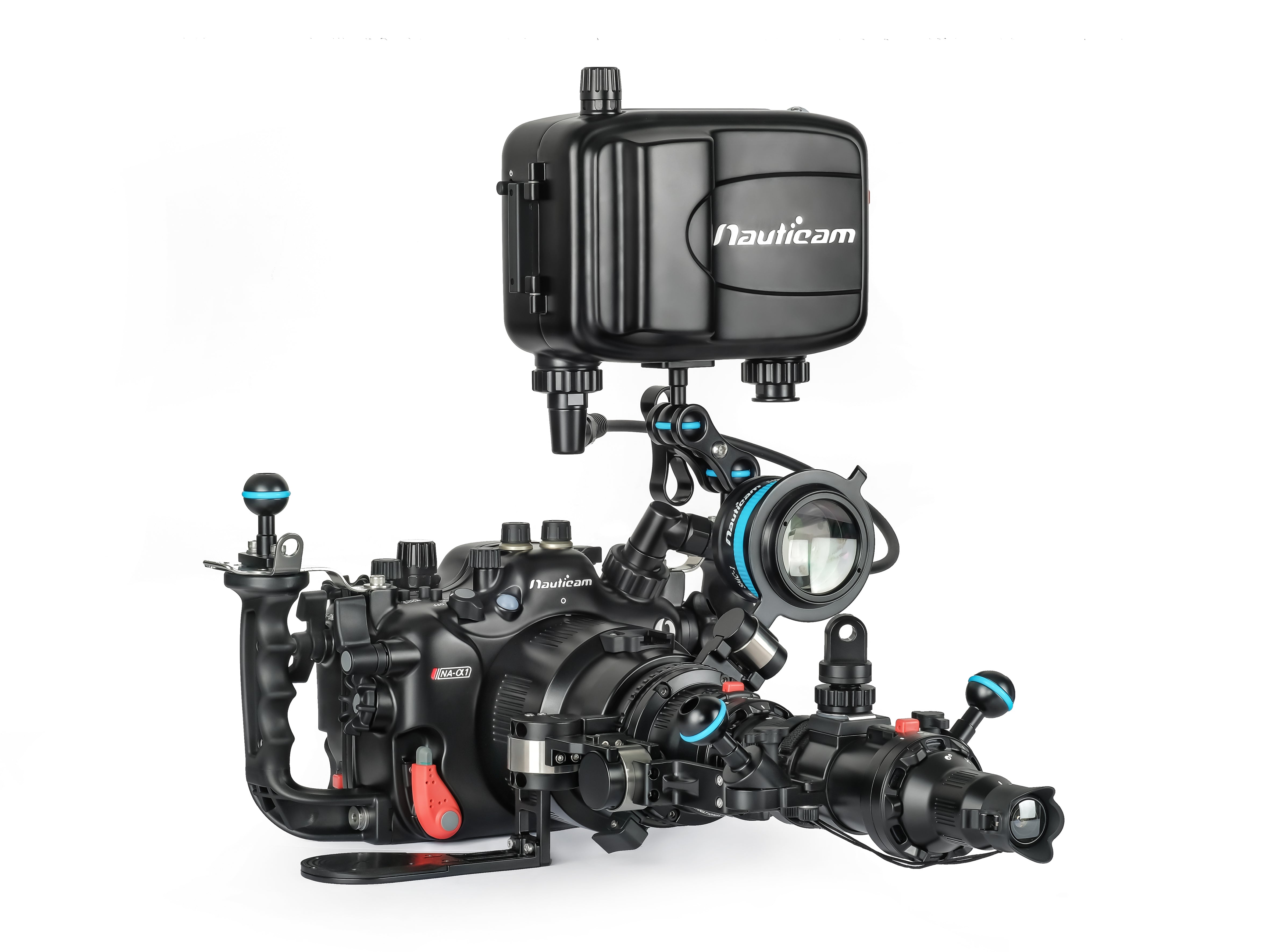 Sony α1 Camera Housing - Waterproof Case for Sony Alpha 1 Underwater Photography & Diving Accessories - Perfect for Scuba Diving, Snorkeling, and Marine Adventures