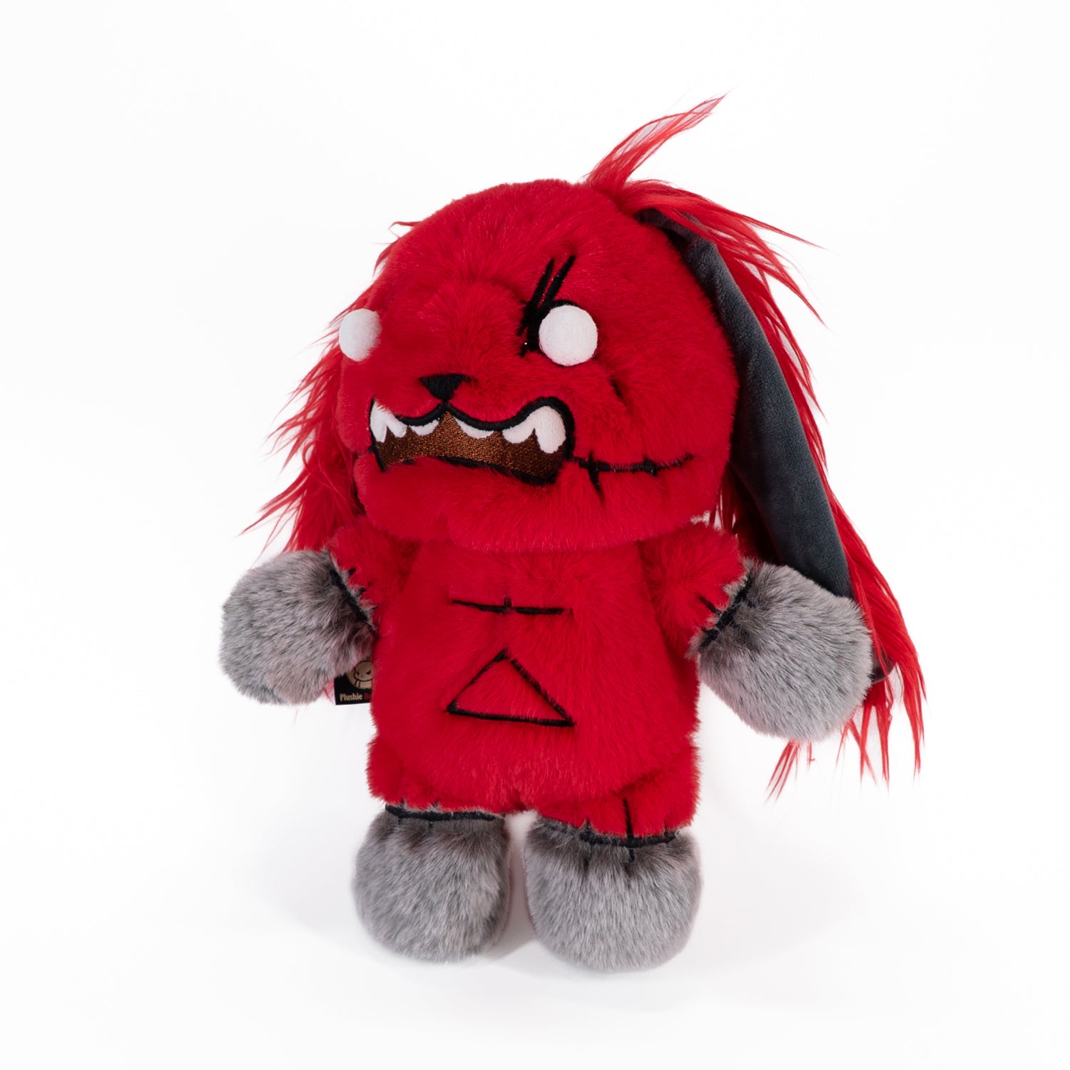 Plushie Dreadfuls Rage Rabbit Stuffed Animal - Soft Emotional Support Toy for Stress Relief & Anger Management | Perfect for Therapy, Gifts & Home Decor