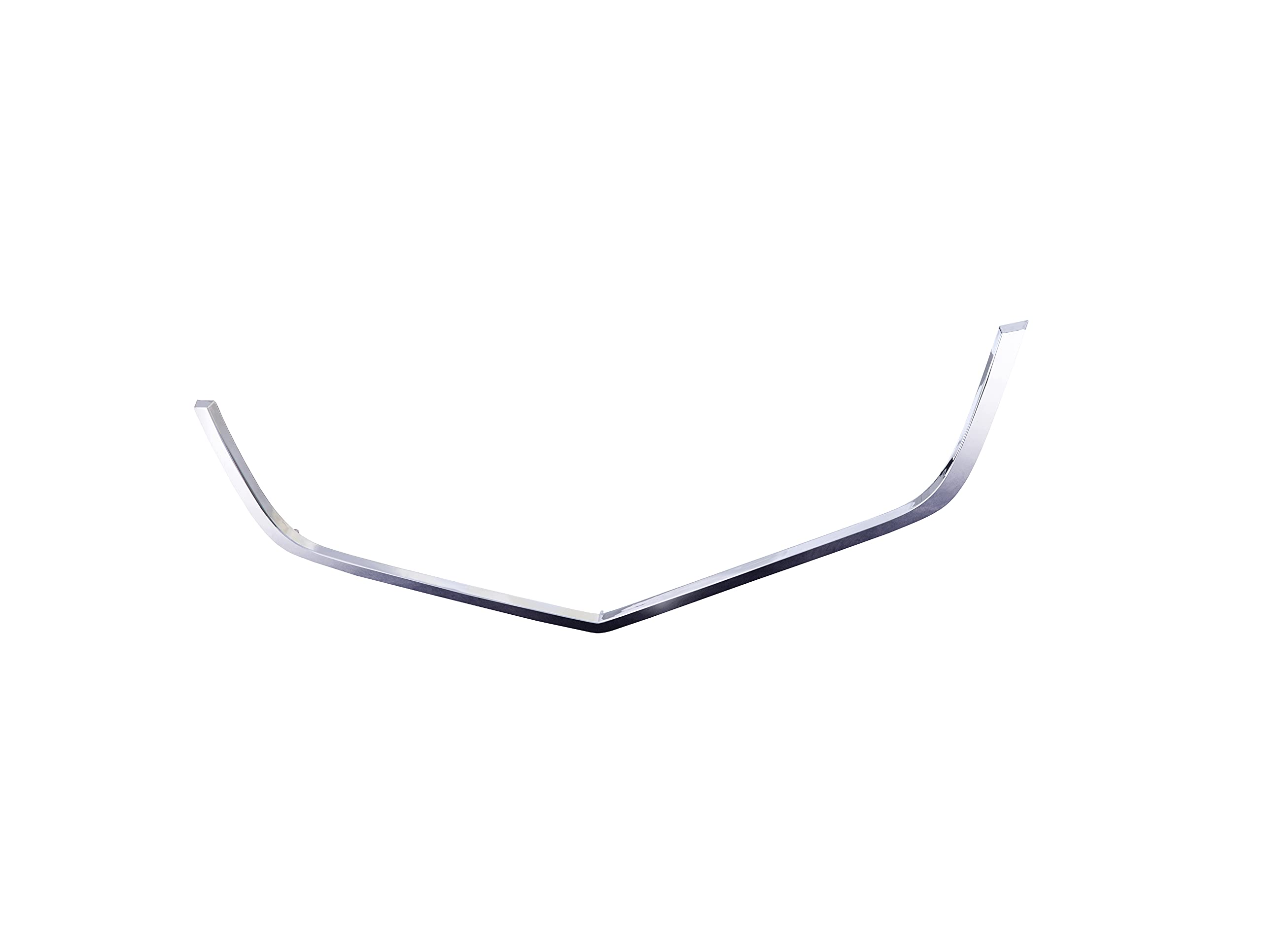 2004-2005 Acura TSX Base Sedan Front Upper & Lower Grille Replacement - Chrome Plastic Molding Trim | Perfect for Car Restoration & Auto Body Repair