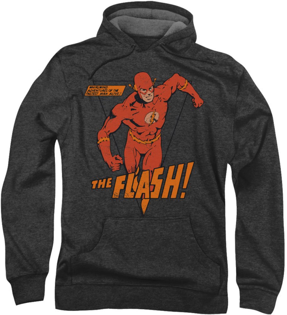 DC Men's Whirlwind Hoodie - Lightweight Zip-Up Sweatshirt for Casual Wear, Street Style & Outdoor Activities