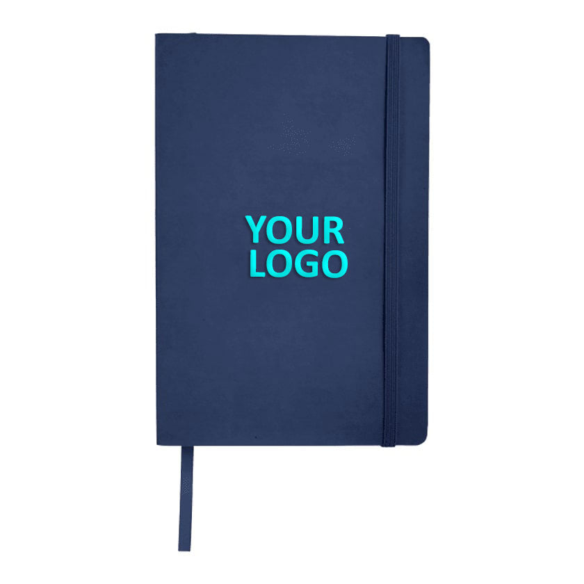 Custom Pedova UltraHyde Soft Bound Journal Notebook - Navy Blue Lined Writing Diary for Work, School & Travel | Perfect Gift for Students & Professionals