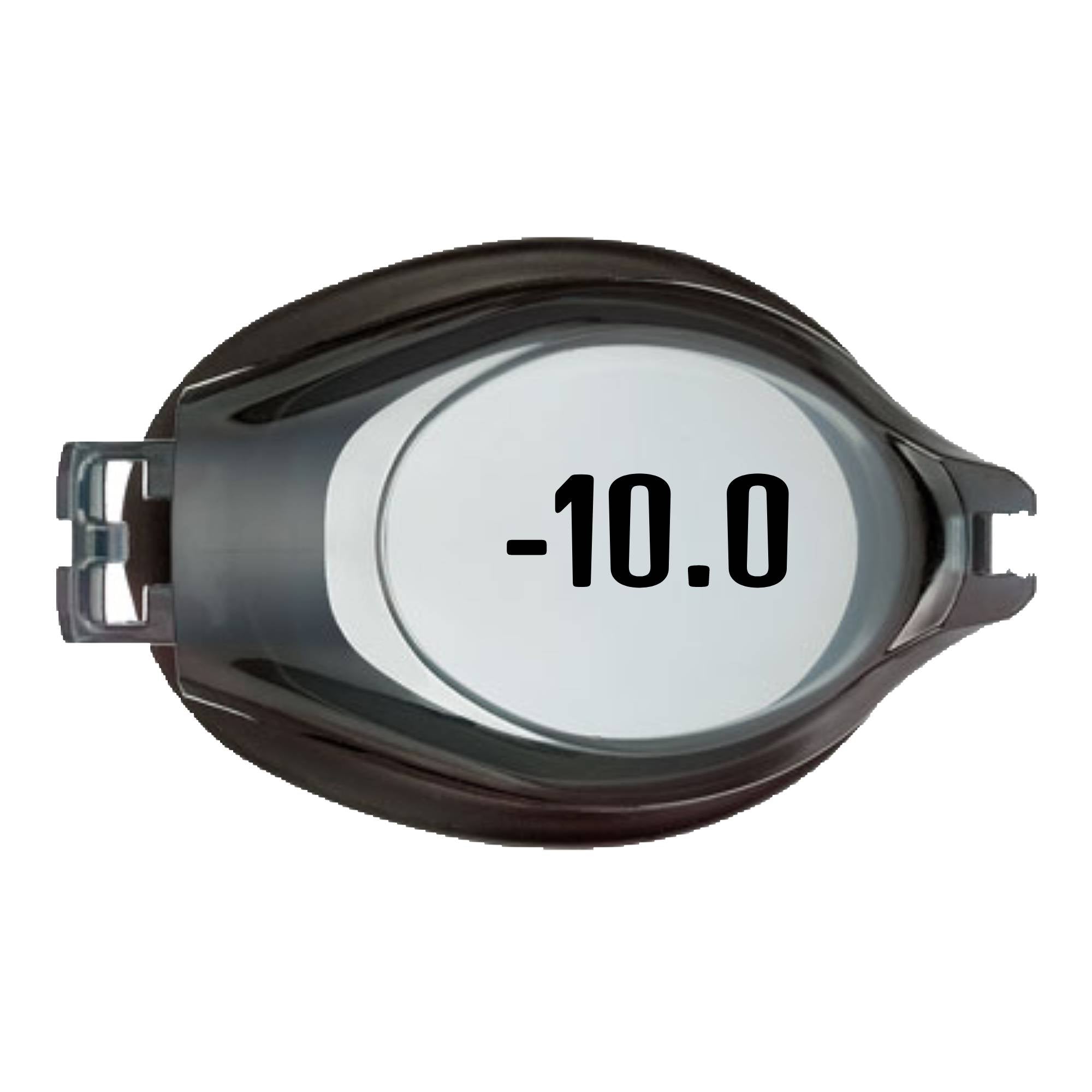 Anti-Fog Prescription Swimming Goggles with UV Protection - Clear Vision for Competitive Swimmers & Water Sports Enthusiasts | Perfect for Lap Swimming, Triathlon Training & Open Water Swimming