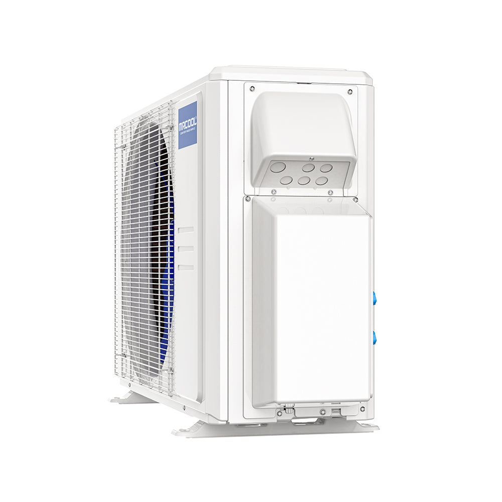 MRCOOL DIY Multi Zone 2 Zone 18K BTU Air Conditioner Condenser - 4th Generation Series DIY MULTI2 18HP230C - Perfect for Home Cooling, Garage & Workshop Climate Control