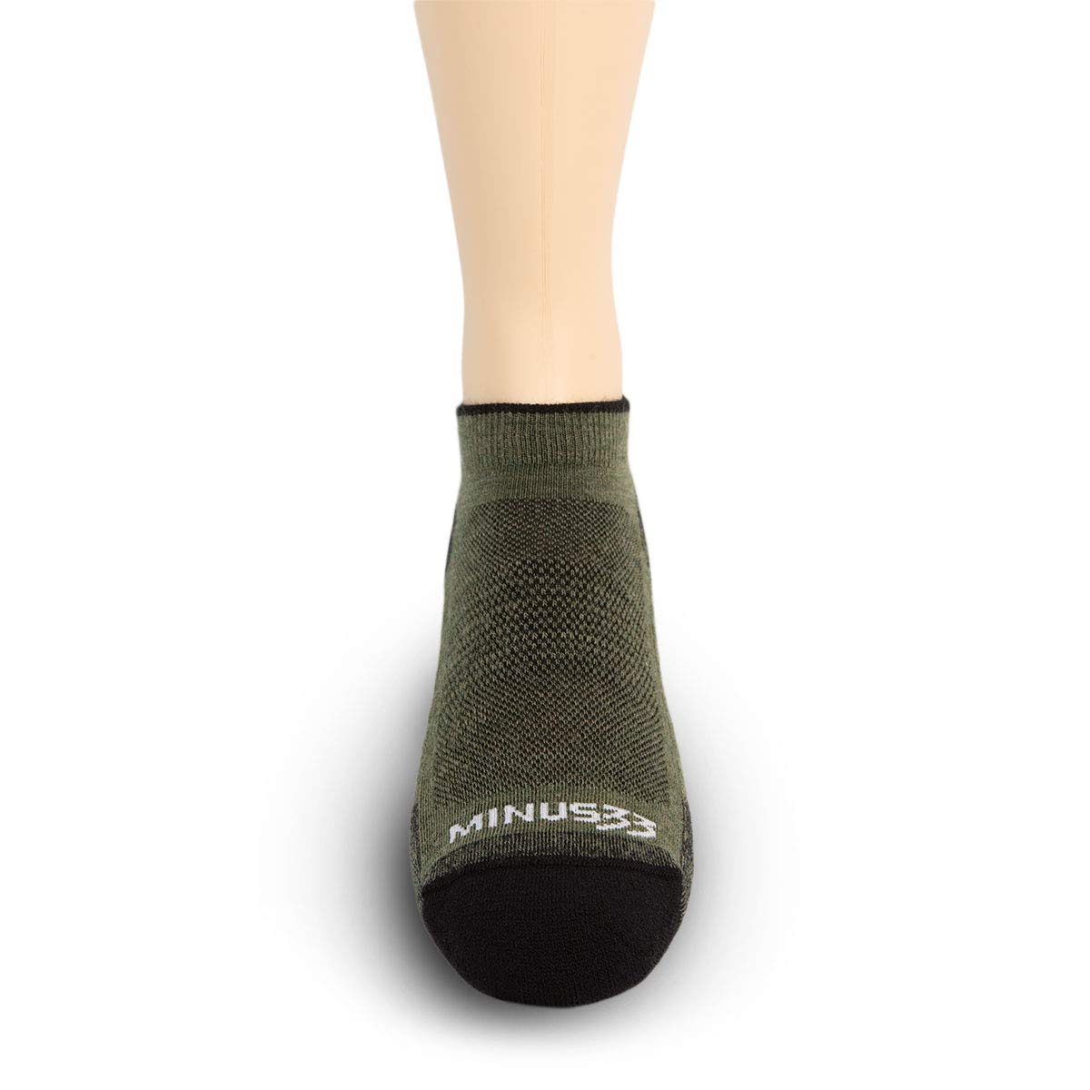 Premium USA Made No Show Socks for Running & Hiking - Breathable Merino Wool Athletic Socks - Anti-Slip Comfort for Outdoor Sports & Daily Wear