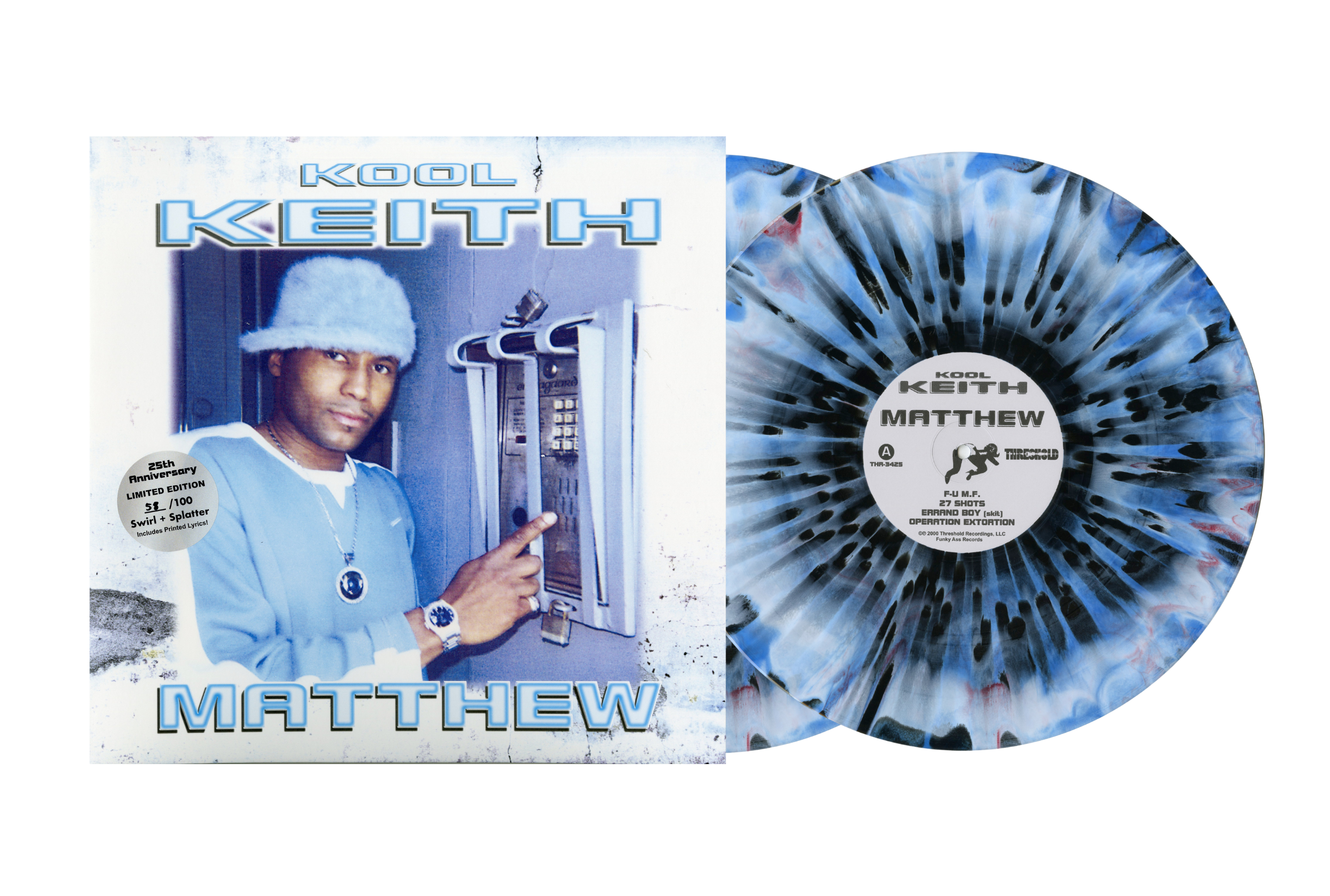 Matthew (Splatter Colored 2xLP) - Limited Edition Vinyl Record for Music Collectors & Audiophiles - Perfect for Home Listening, Gifts & Music Enthusiasts