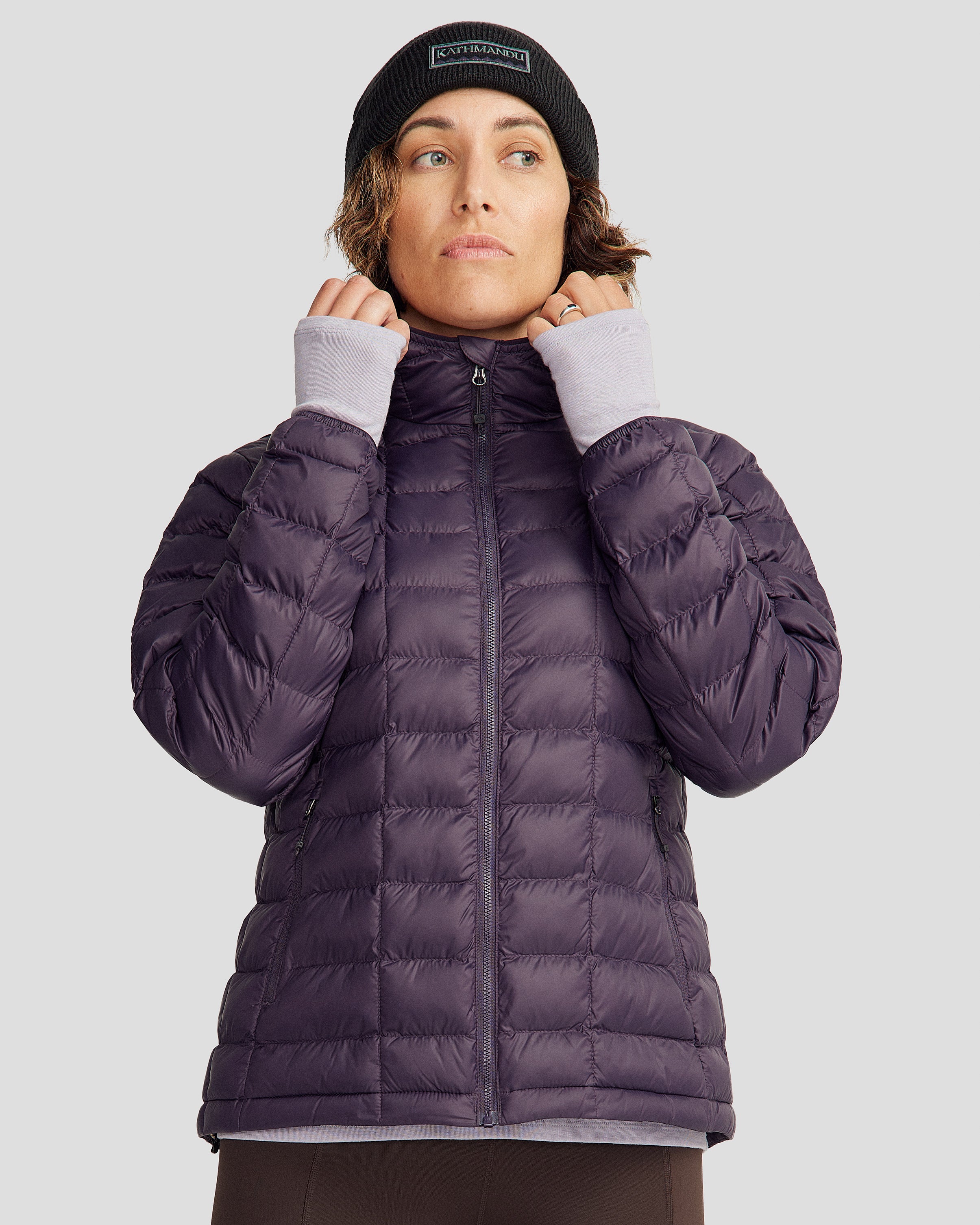 Women's Heli Insulated Hooded Jacket - Waterproof Winter Coat for Hiking, Skiing & Outdoor Activities | Warm Windproof Puffer Jacket with Fleece Lining