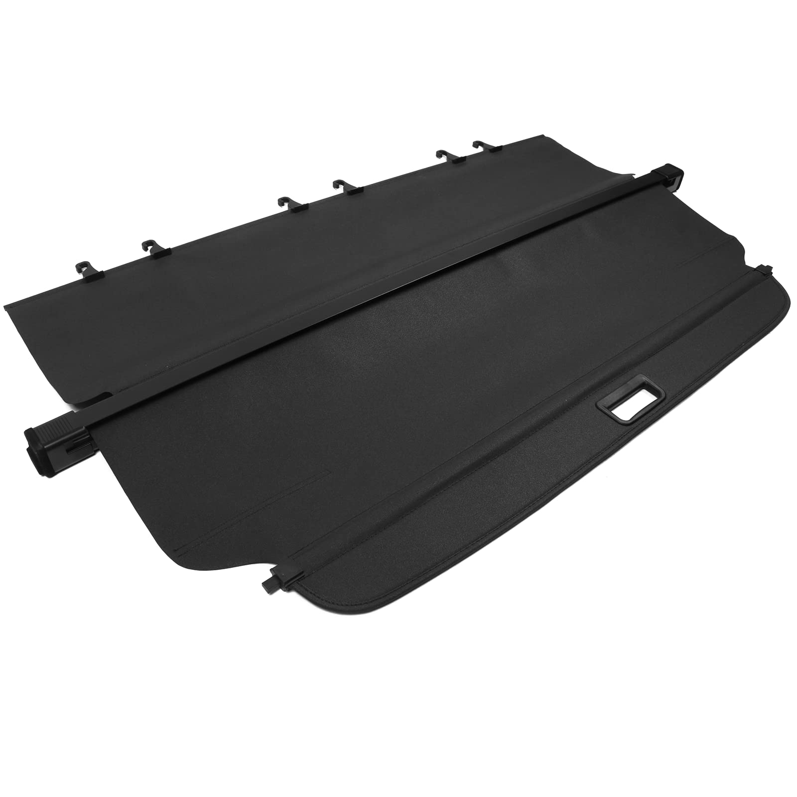 IKON MOTORSPORTS Black Cargo Cover for 2002-2006 Honda CRV - OEM Style Trunk Liner & Privacy Shade - Perfect for Road Trips, Grocery Hauling & Vehicle Security