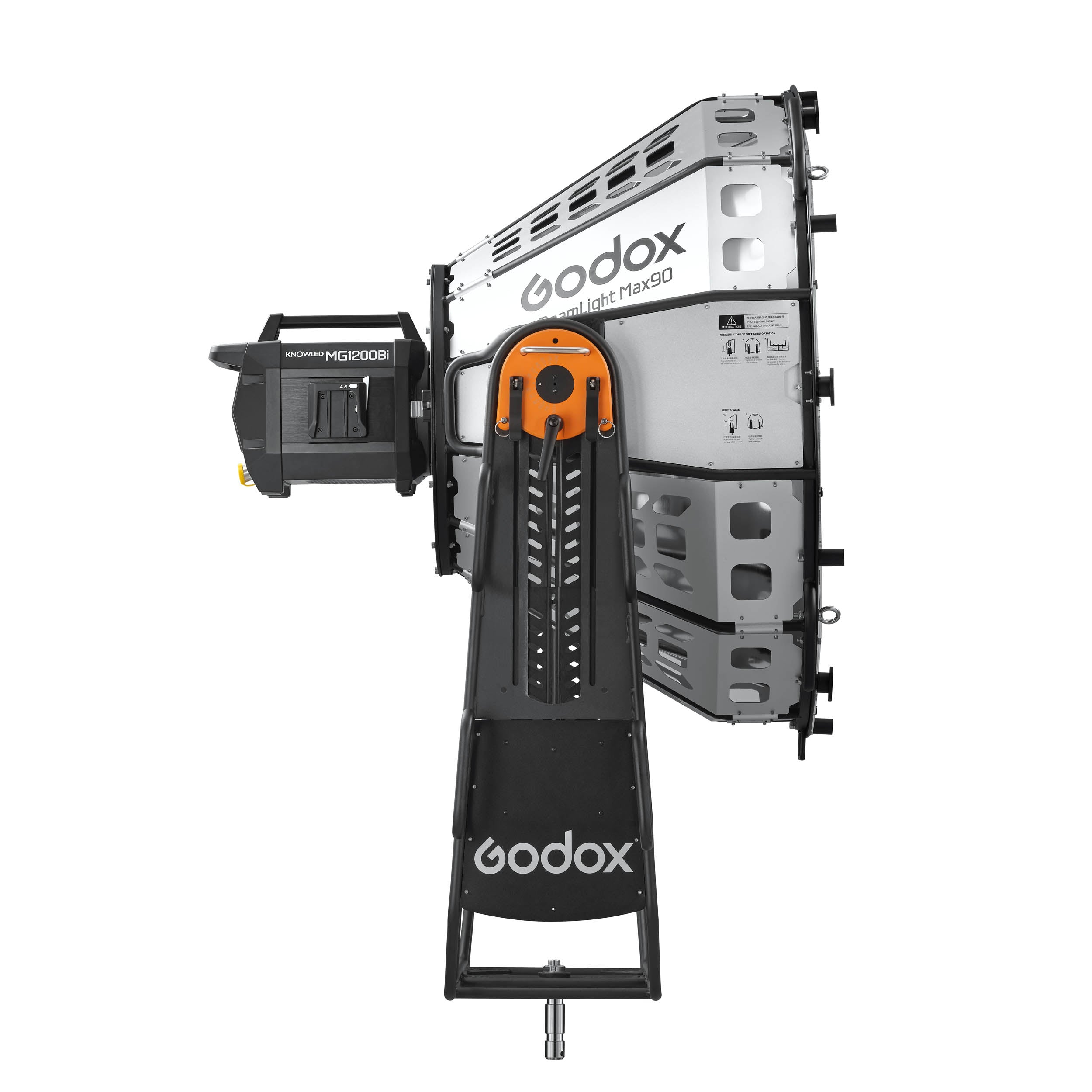 Godox BeamLight Max90 Cinema Grade Parallel Beam Light Reflector - Compatible with G Mount Flash - Perfect for Studio Photography, Portraits & Cinematic Lighting