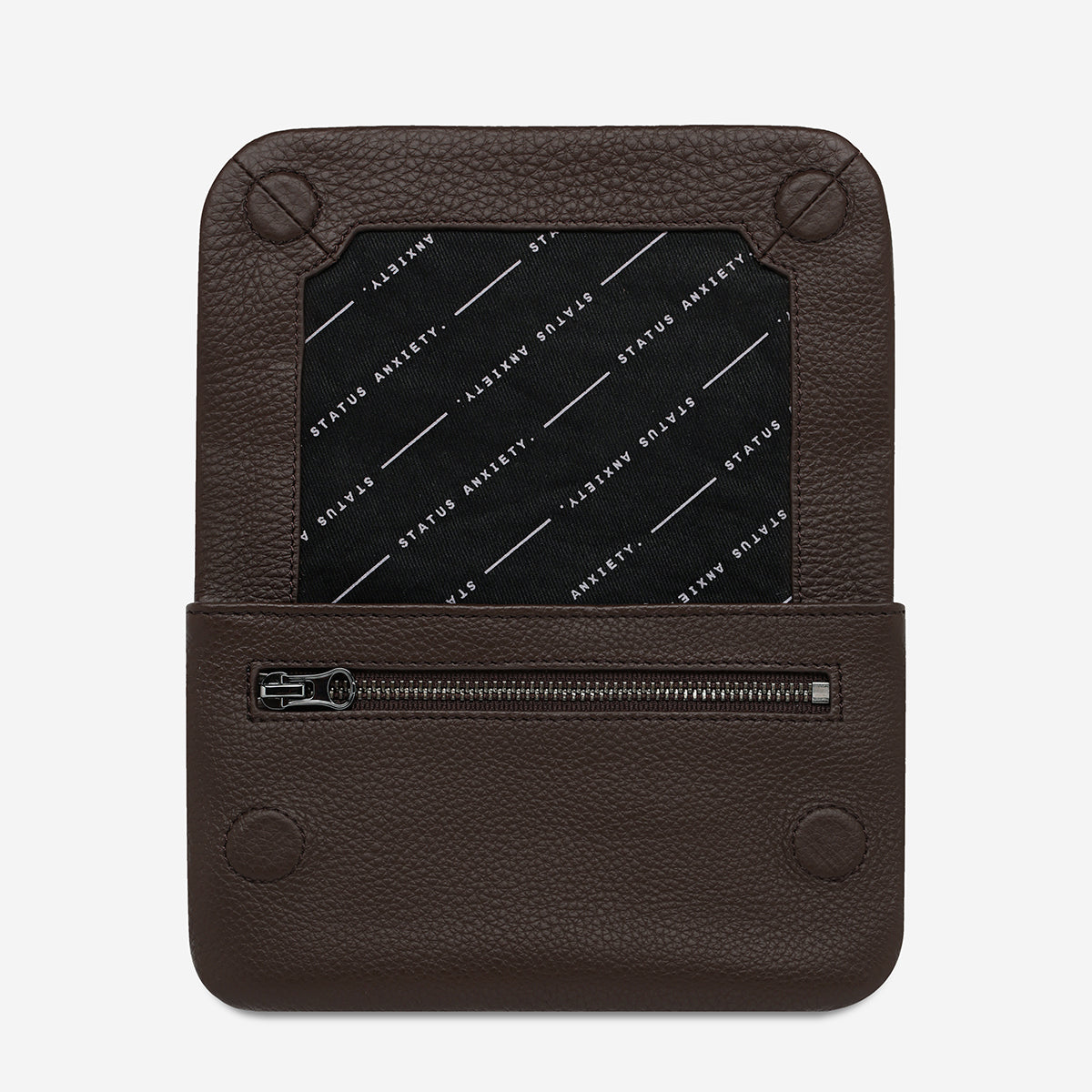 Impermanent Wallet Cocoa - Stylish Vegan Leather Wallet for Men & Women | Perfect for Everyday Use, Travel & Minimalist Lifestyle