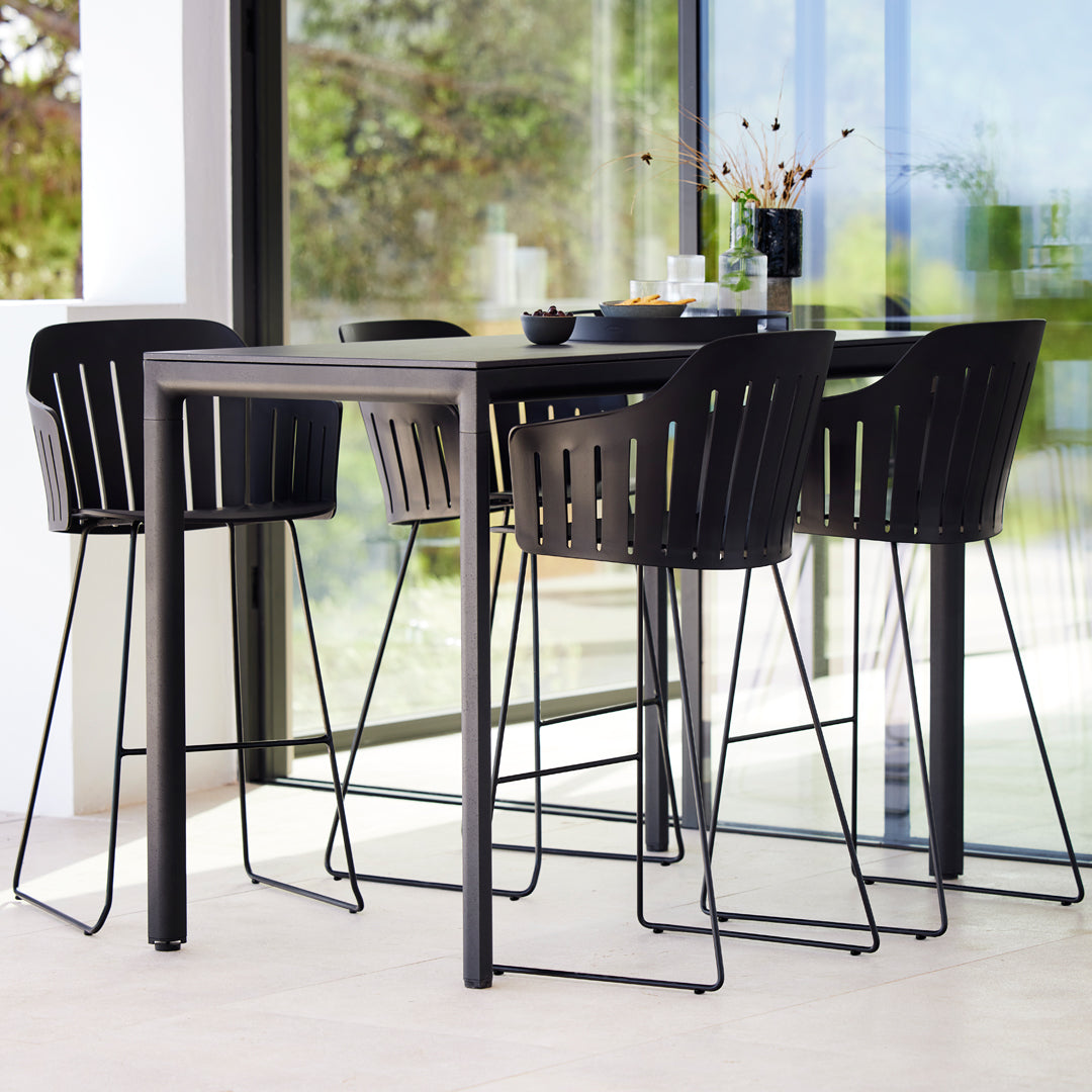 Premium Choice Bar Chair with Sled Base - Modern Counter Stool for Kitchen Island, Home Bar & Dining Room - Comfortable & Stylish Seating Solution