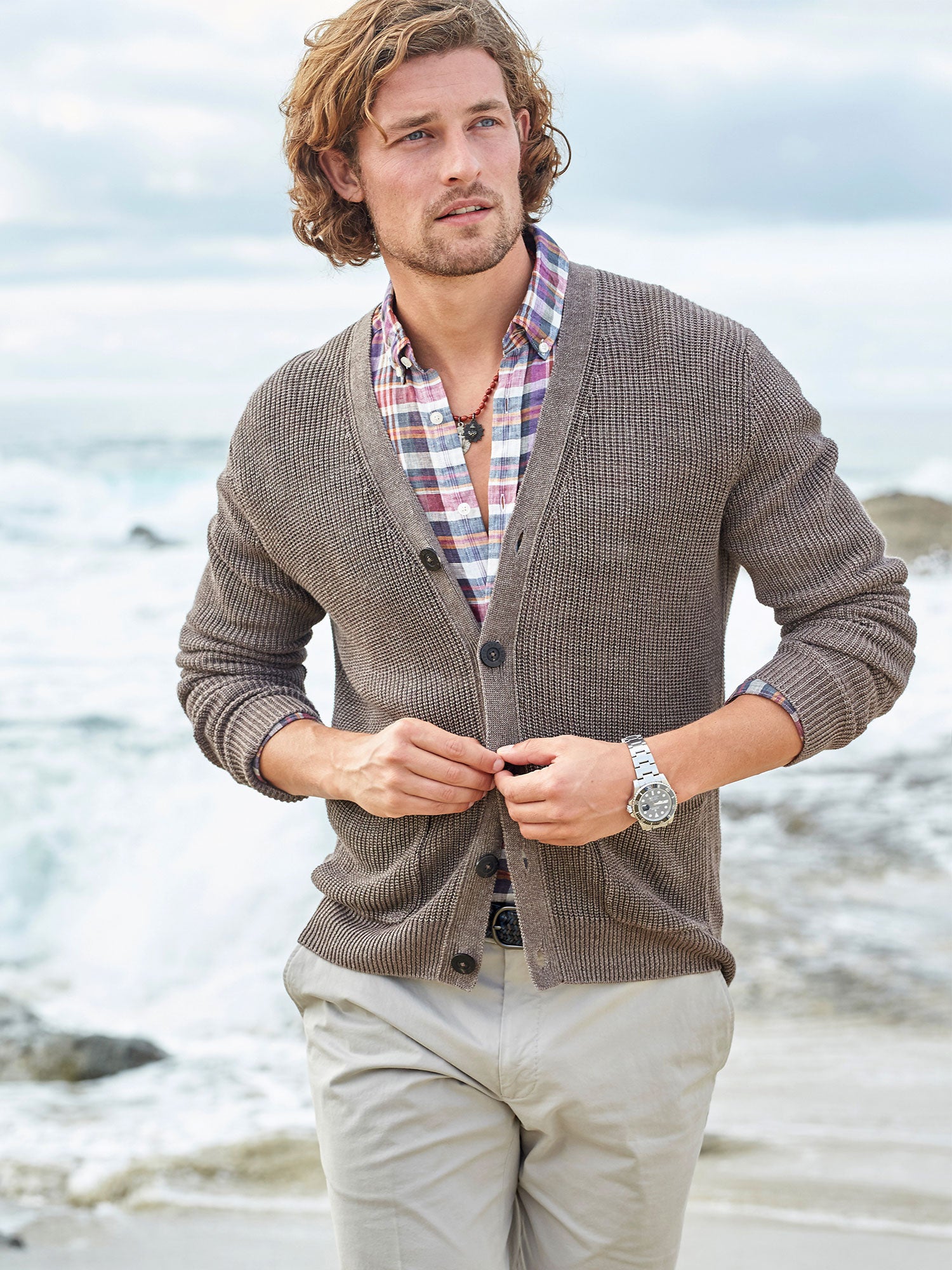 Freddy Linen Cardigan for Women - Soft Breathable Lightweight Summer Knit Sweater - Perfect for Beach Cover Up, Casual Outfits & Layering