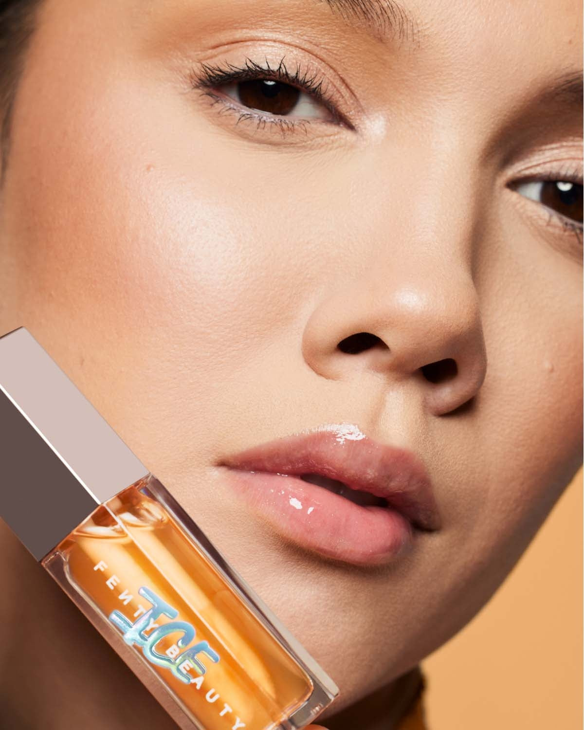 Gloss Bomb Ice Cooling Lip Luminizer - Hydrating Plumping Lip Gloss with Melon Chillz Flavor, Perfect for Summer Makeup and Daily Lip Care