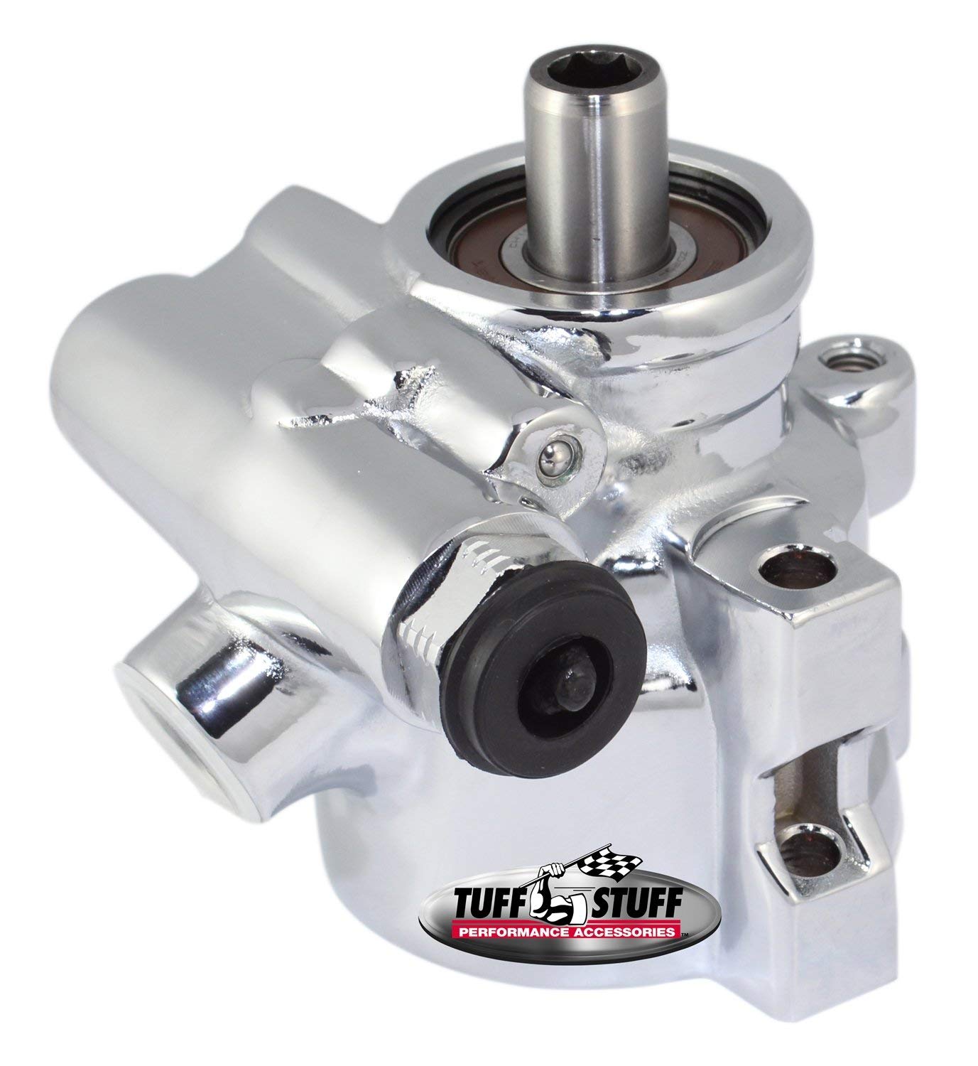 Tuff Stuff Performance 6175ALP-7 Power Steering Pump - High Performance Replacement for GM Vehicles - Perfect for Off-Roading, Towing & Daily Driving