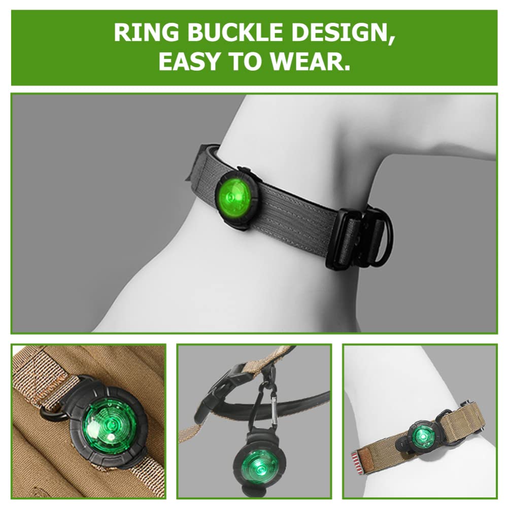 **IPetBoom Rechargeable LED Dog Collar Light - Glowing Safety Collar for Night Walks, Running & Outdoor Adventures**