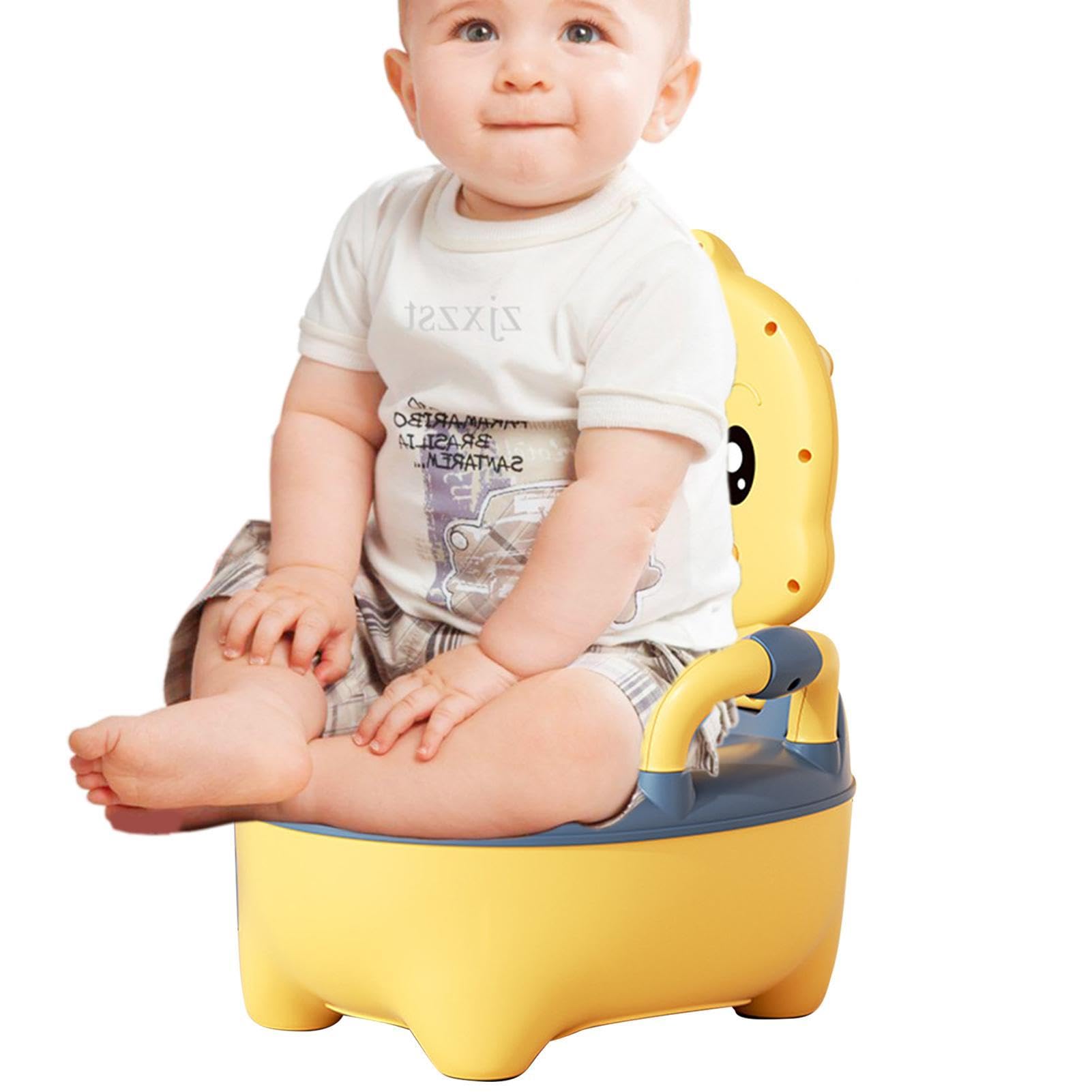 Portable Potty for Kids - Durable Cartoon Training Toilet with Removable Drawer - Travel & Home Use for Toddlers Boys & Girls - Ideal for Camping, Road Trips & Indoor Potty Training