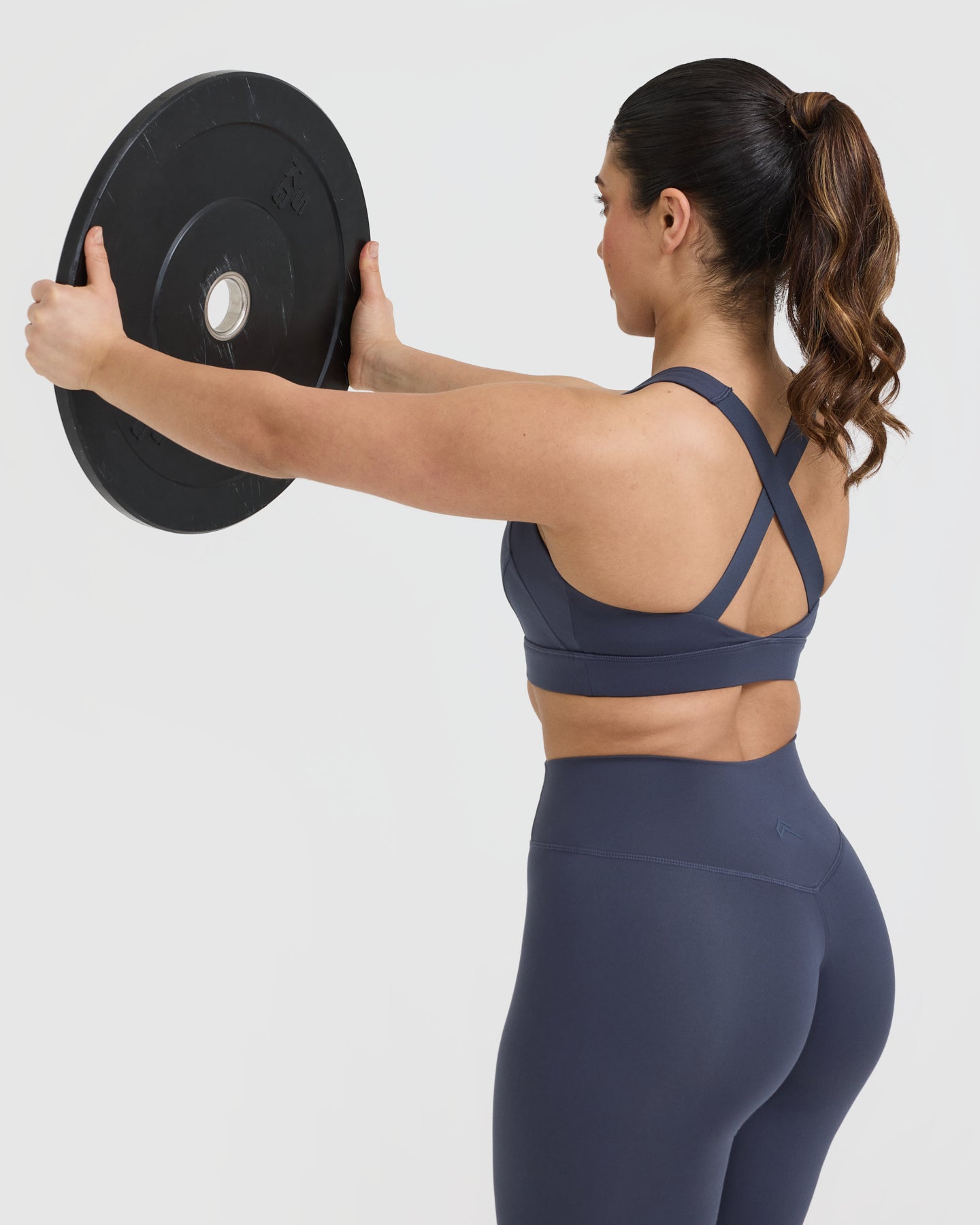 Timeless Wide Strap Sports Bra | True Blue | High Support Workout Bra for Running, Yoga & Gym | Comfortable Breathable Activewear for Women