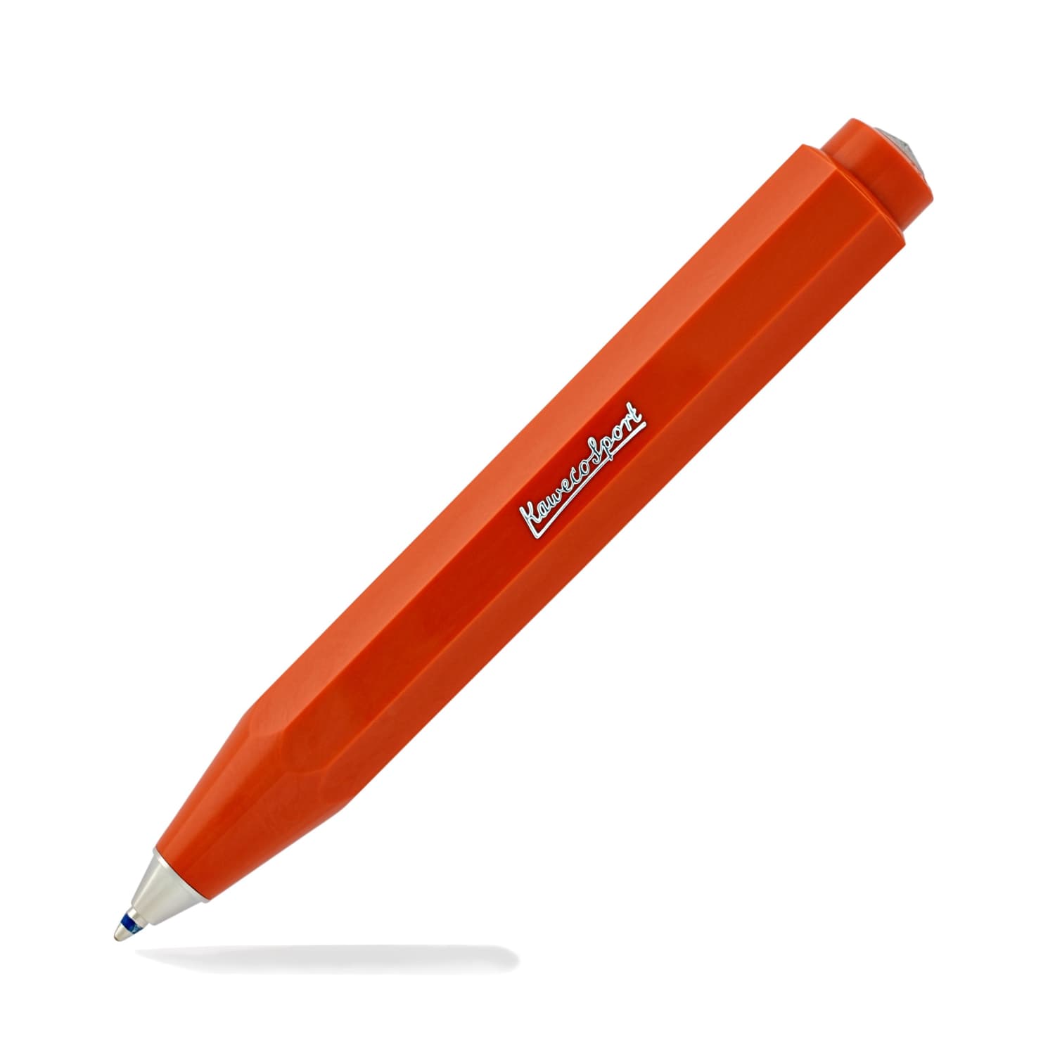 Kaweco Skyline Sport Ballpoint Pen - Premium Fox Red Fountain Pen for Writing & Sketching | Perfect Gift for Students, Professionals & Artists