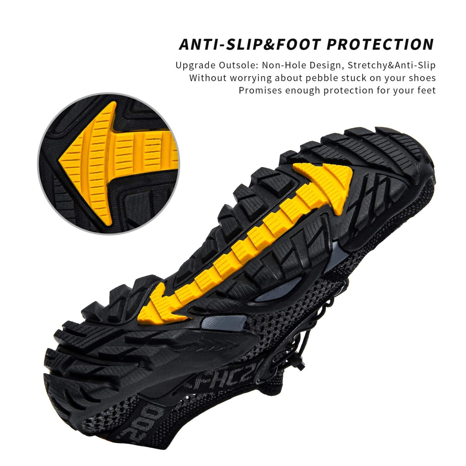 SOBASO Quick-Drying Water Shoes for Women & Men - Lightweight Hiking, Swimming, Beach, Fishing, Diving, Sailing - Perfect for Water Sports, Travel & Outdoor Adventures