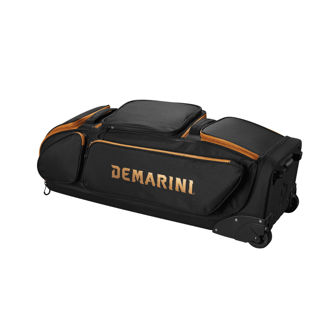 DeMarini Special Ops V2 Front Line Wheeled Roller Baseball Bag WB57441 - Durable Travel Gear for Baseball Players & Coaches - Perfect for Team Travel, Tournaments & Equipment Storage