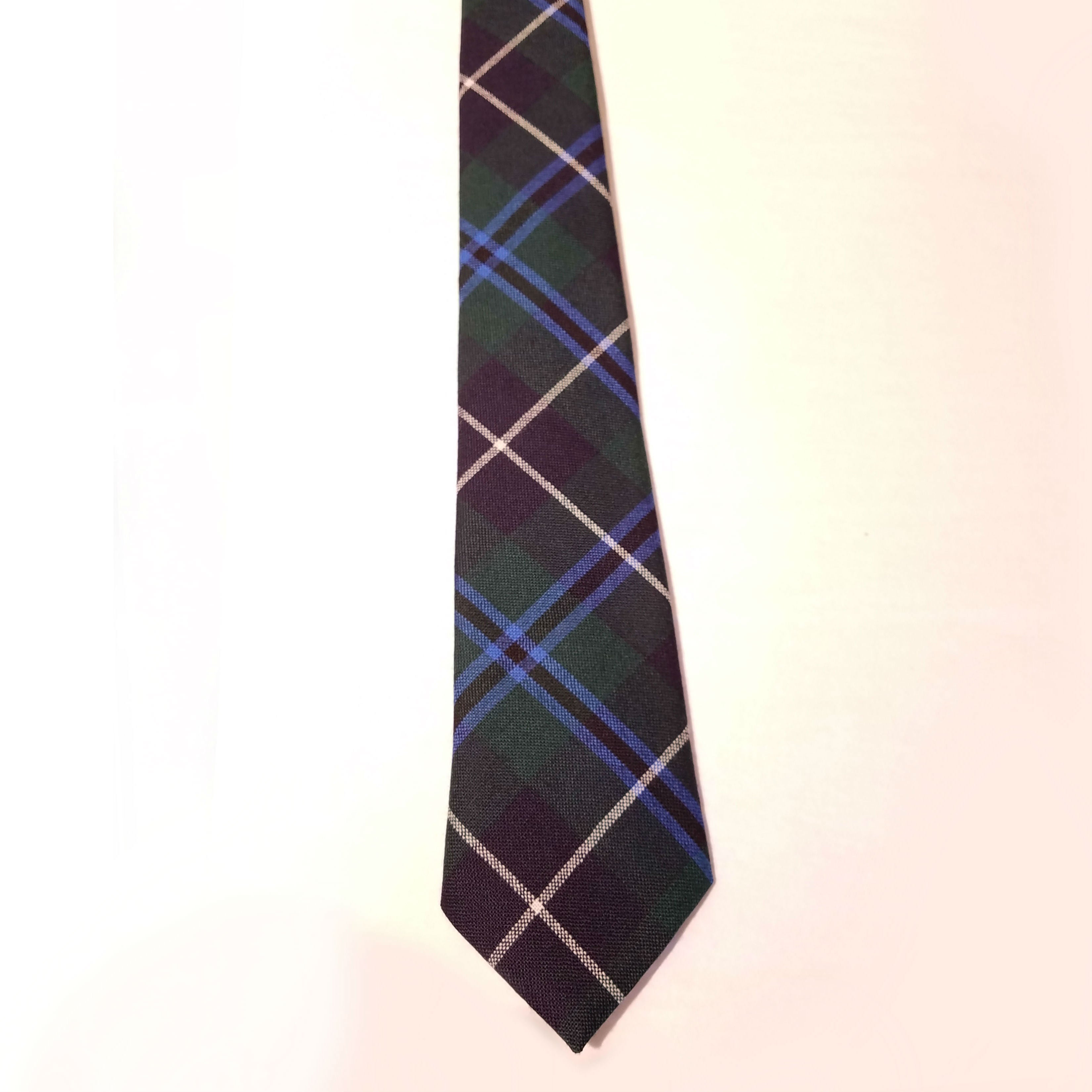 Premium Wool Tartan Neckties for Men - 99 Modern Color Patterns | Perfect for Weddings, Business & Formal Events