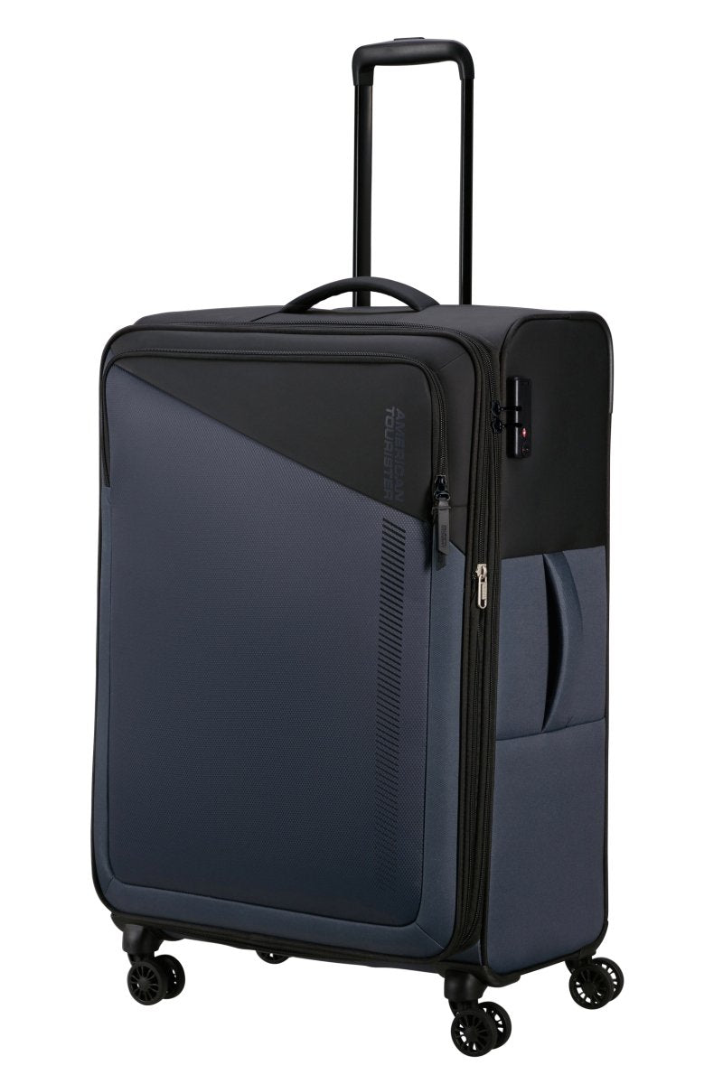 American Tourister Daring Dash Large Expandable Spinner Luggage - Lightweight Durable Suitcase for Travel, Business Trips & Family Vacations