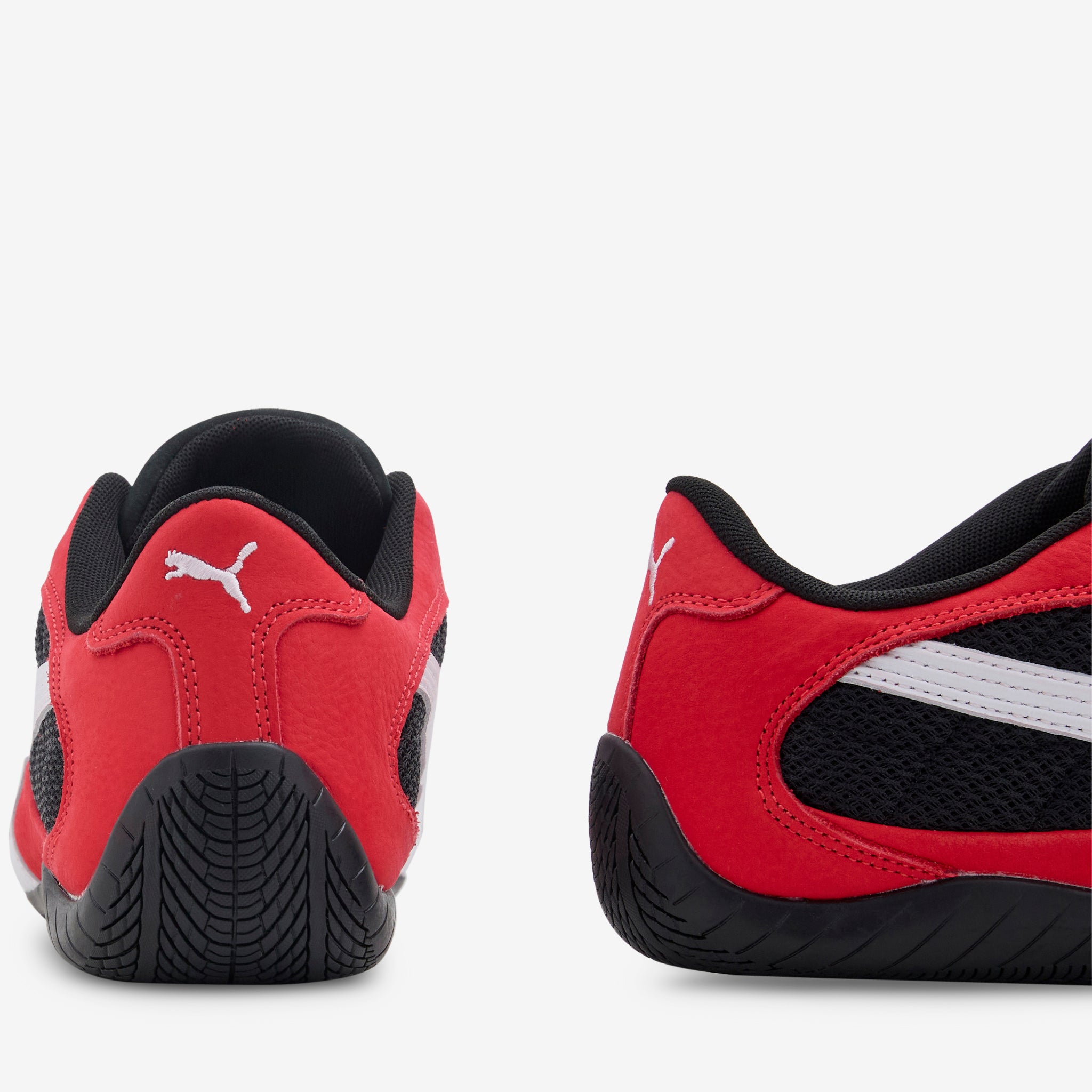 PUMA Speedcat Plus Racing Shoes - Red & White | Lightweight Comfort for Running, Training & Casual Wear