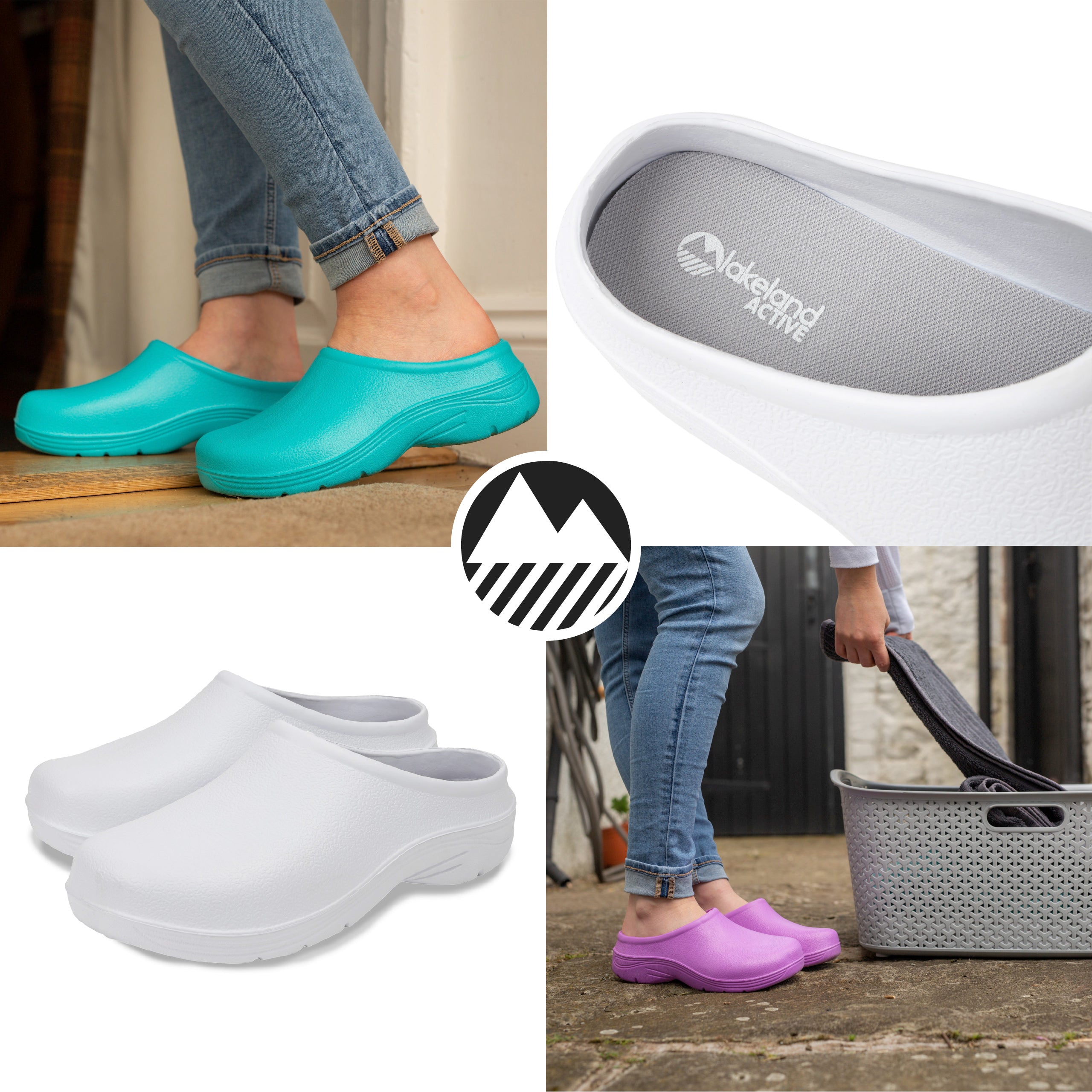Women's Lorton Garden & Work Clogs - Comfortable Slip-Resistant Shoes for Gardening, Farming & Outdoor Work - Perfect for Yard Work, Landscaping & Wet Conditions