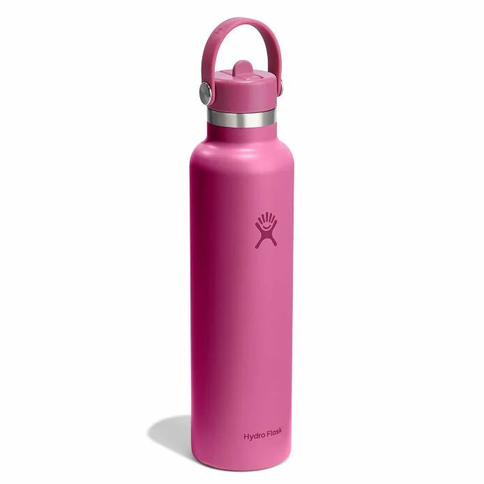 21 oz Standard Mouth Water Bottle with Flex Straw Cap - Leakproof & BPA-Free for Gym, Hiking, and Everyday Hydration