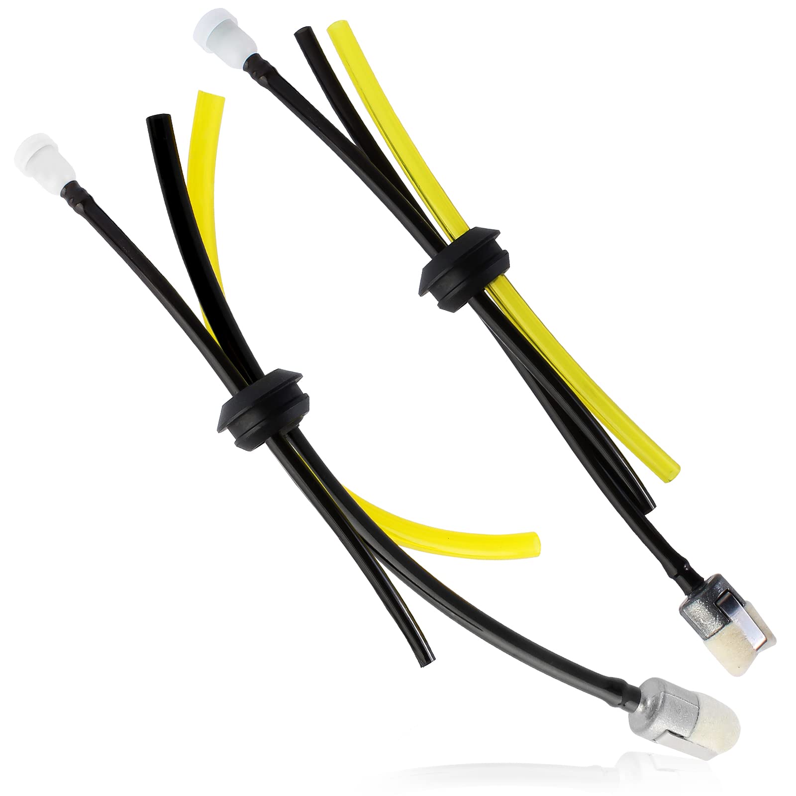 Echo Fuel Line Filter Tank Grommet RePower Kit - Compatible with Blower, Tiller, Cultivator, Pruner, String Trimmer, Clipper & Brushcutter Models 900103, 90097, GT200, PE200, PE201, PPF210, SRM210, SRM211, SRM230, HC150, HC151 - Perfect for Outdoor Power Equipment Maintenance & Repair