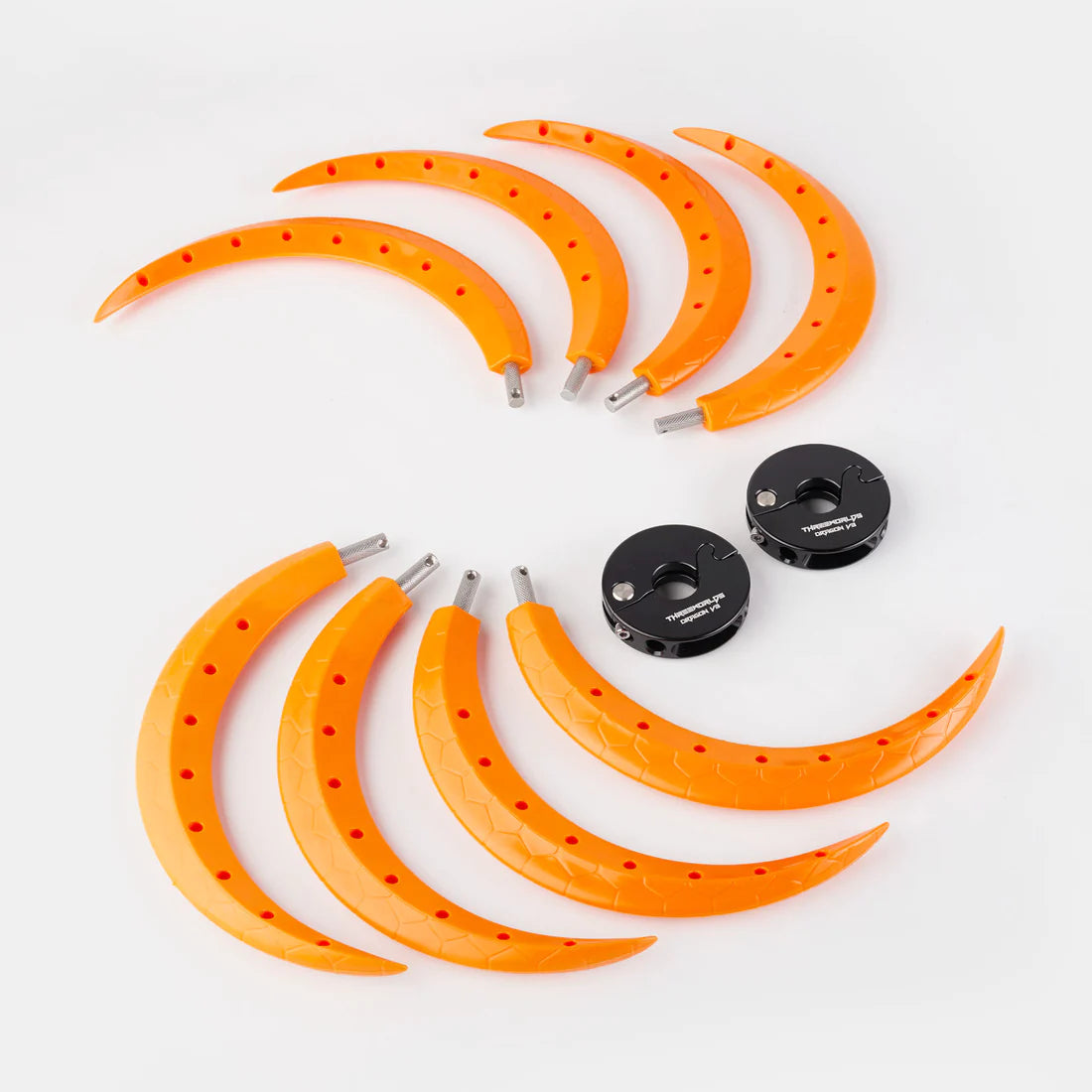 Collapsible Dragon Staff Pro - Professional Fire Performance Prop for Flow Arts, Circus & Dance - Perfect for Performers, Fire Spinners & LED Flow Artists