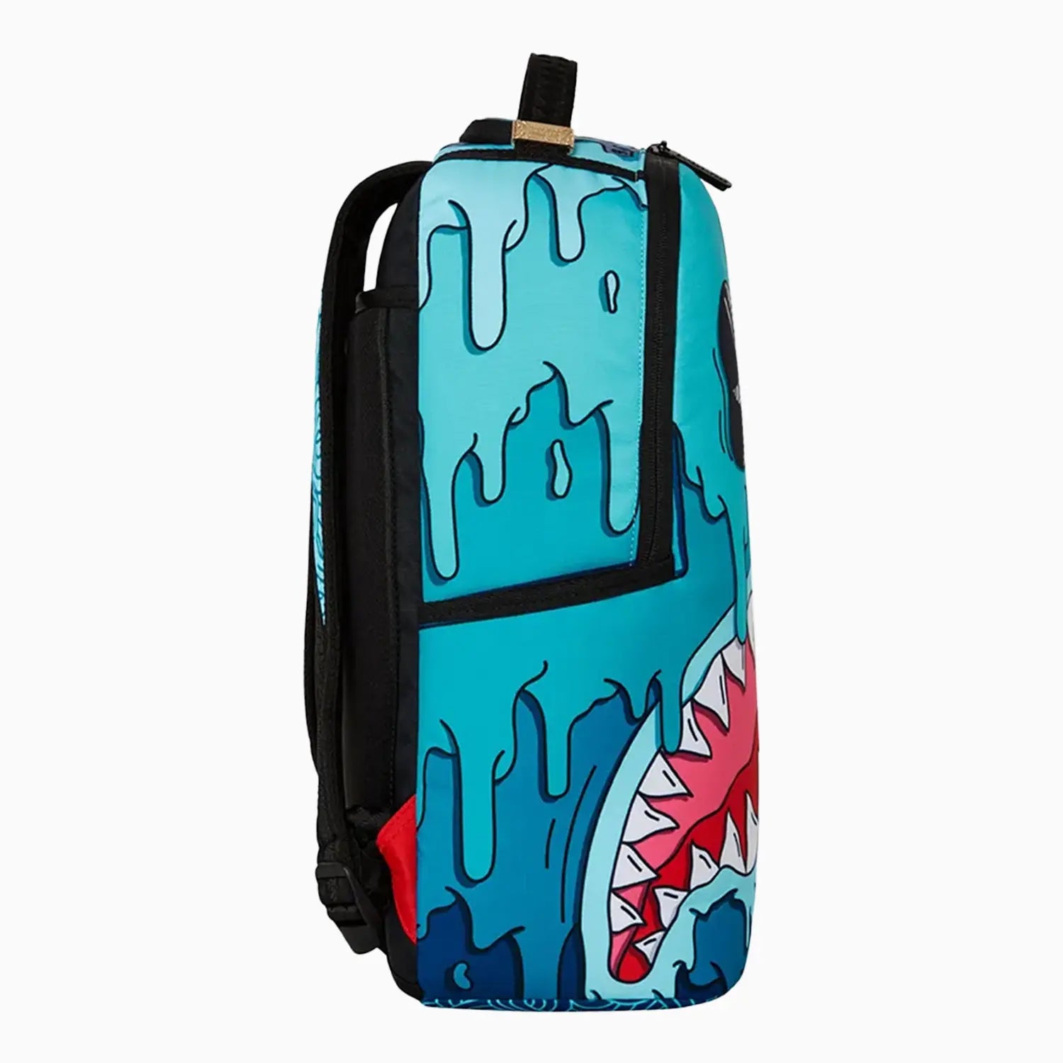 Jorge Rodriguez Blue Dripz Backpack - Waterproof Travel Backpack for Men & Women, Durable Laptop Backpack with USB Charging Port - Perfect for School, Work, Hiking & Outdoor Adventures