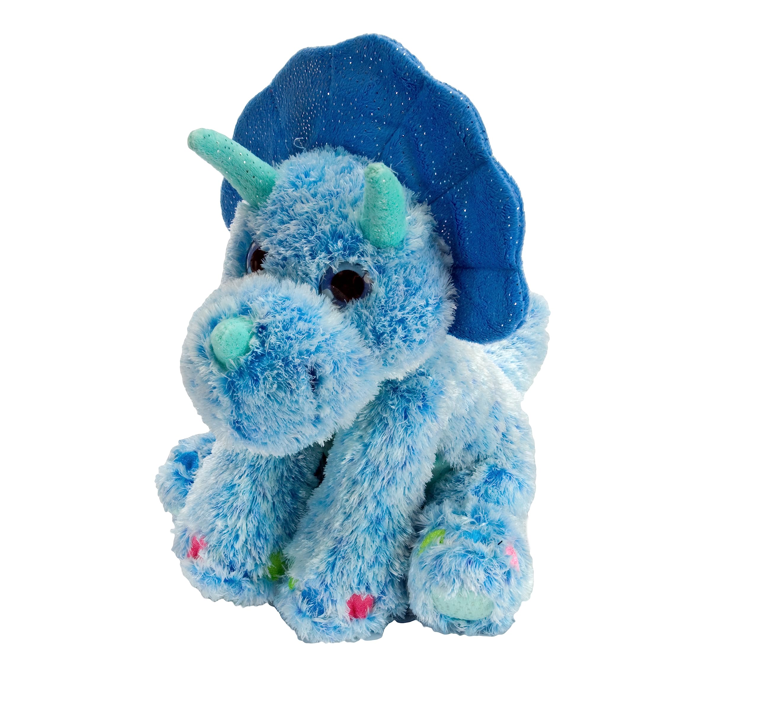 Wild Republic Triceratops Plush Dinosaur Stuffed Animal - 12