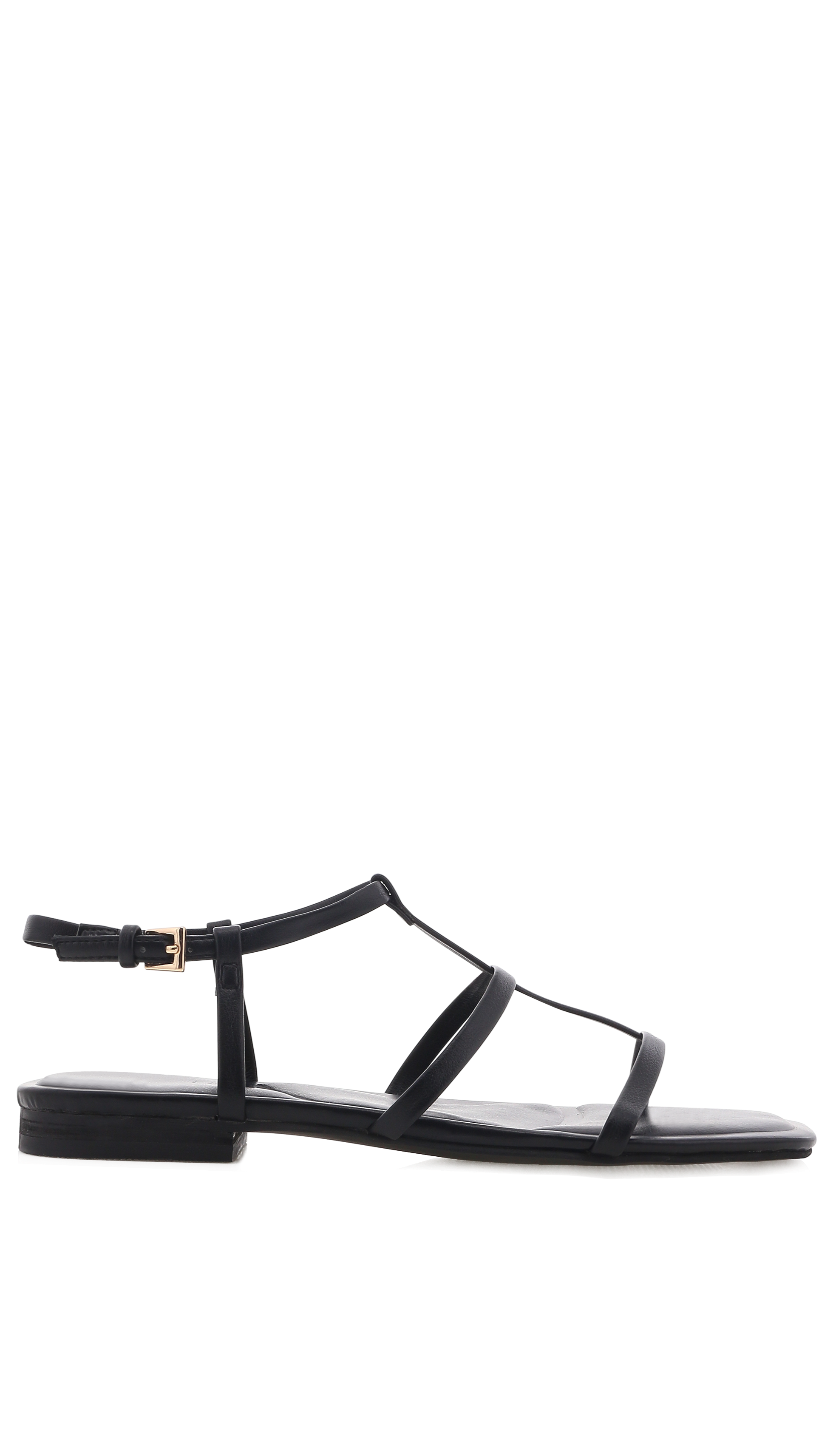Acacia Sandals for Women - Comfortable Black Leather Sandals for Summer, Beach, and Casual Wear