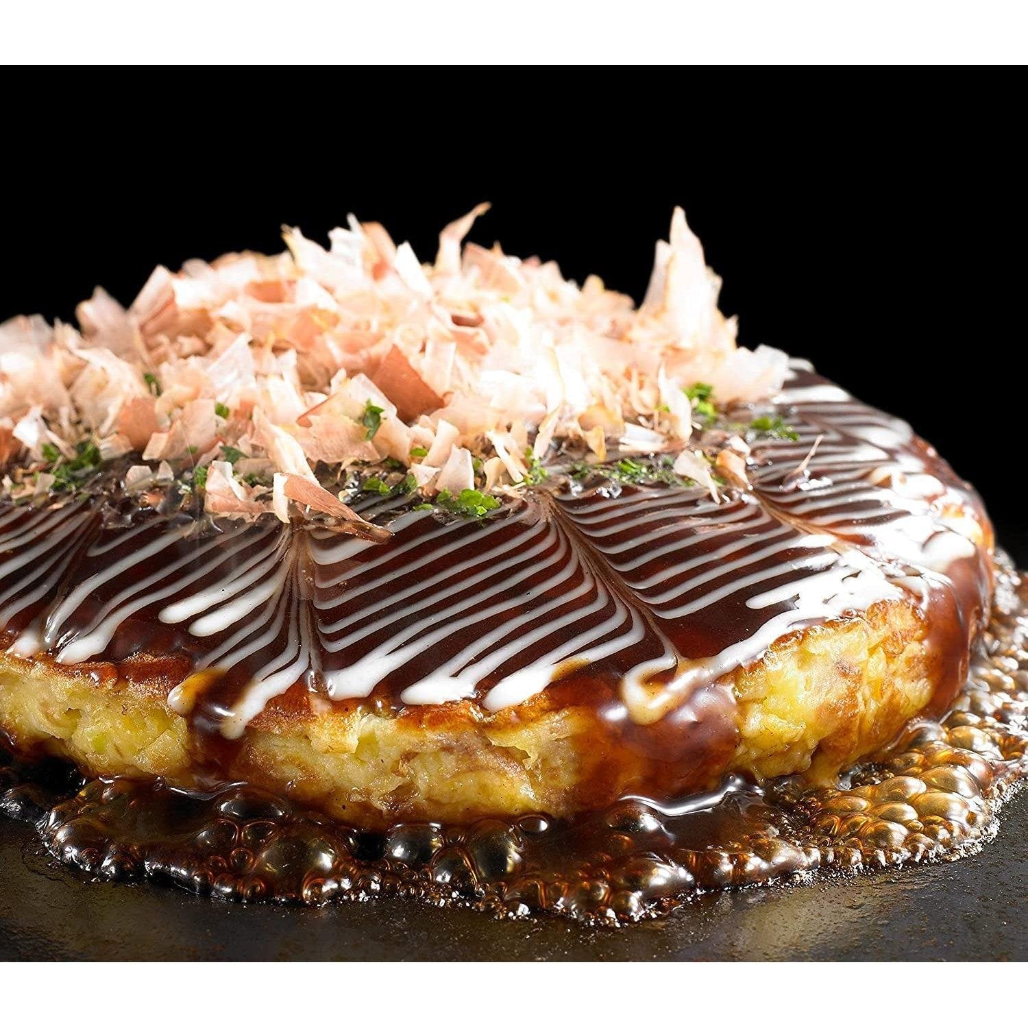 Nisshin Okonomiyaki Flour Mix with Grated Yam 400g - Japanese Pancake Mix for Authentic Okonomiyaki & Takoyaki - Perfect for Home Cooking, Japanese Restaurants & Asian Food Lovers