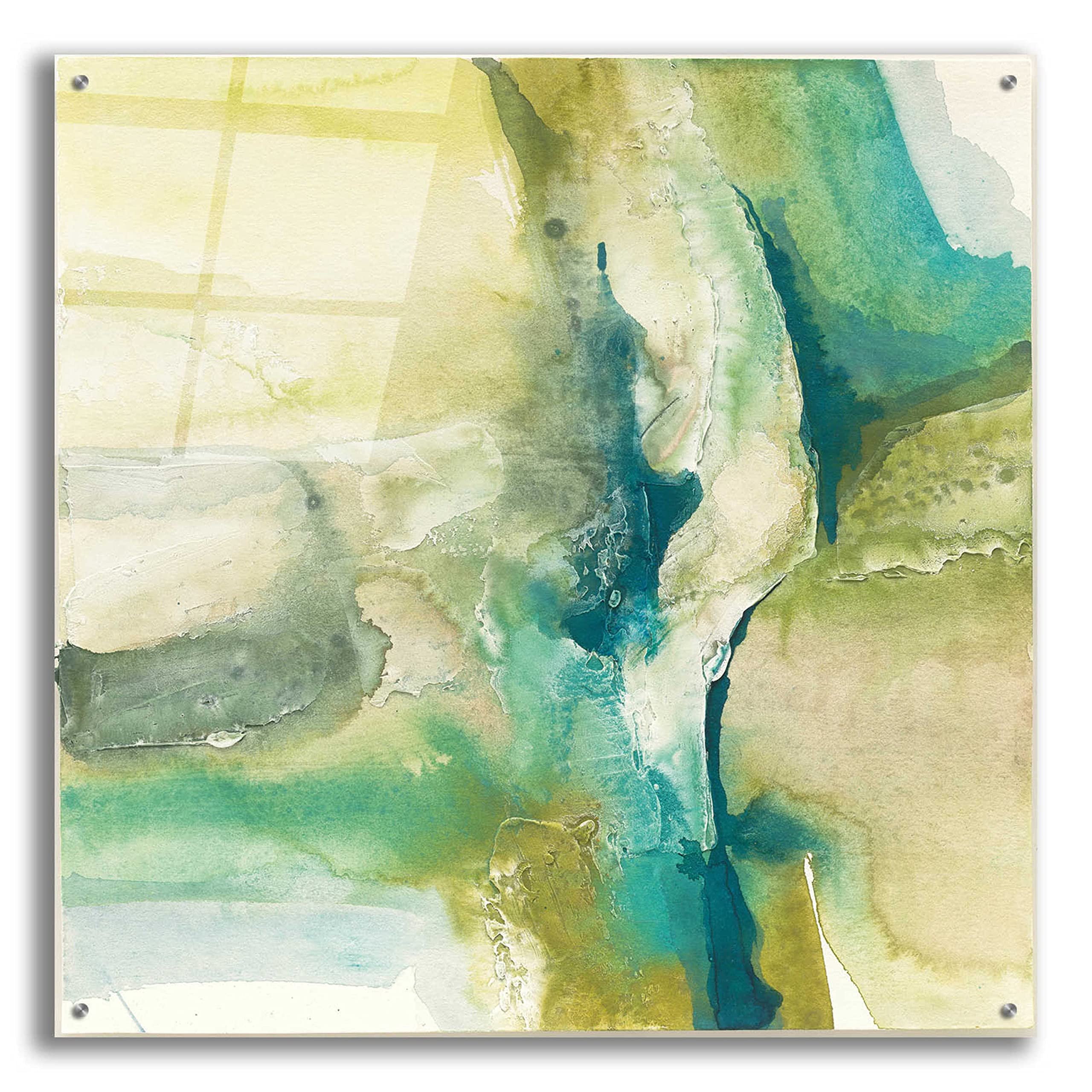 Epic Art 'Perfection' by Chris Paschke - 36x36 Inch Acrylic Glass Wall Decor - Modern Abstract Painting for Living Room, Bedroom & Office