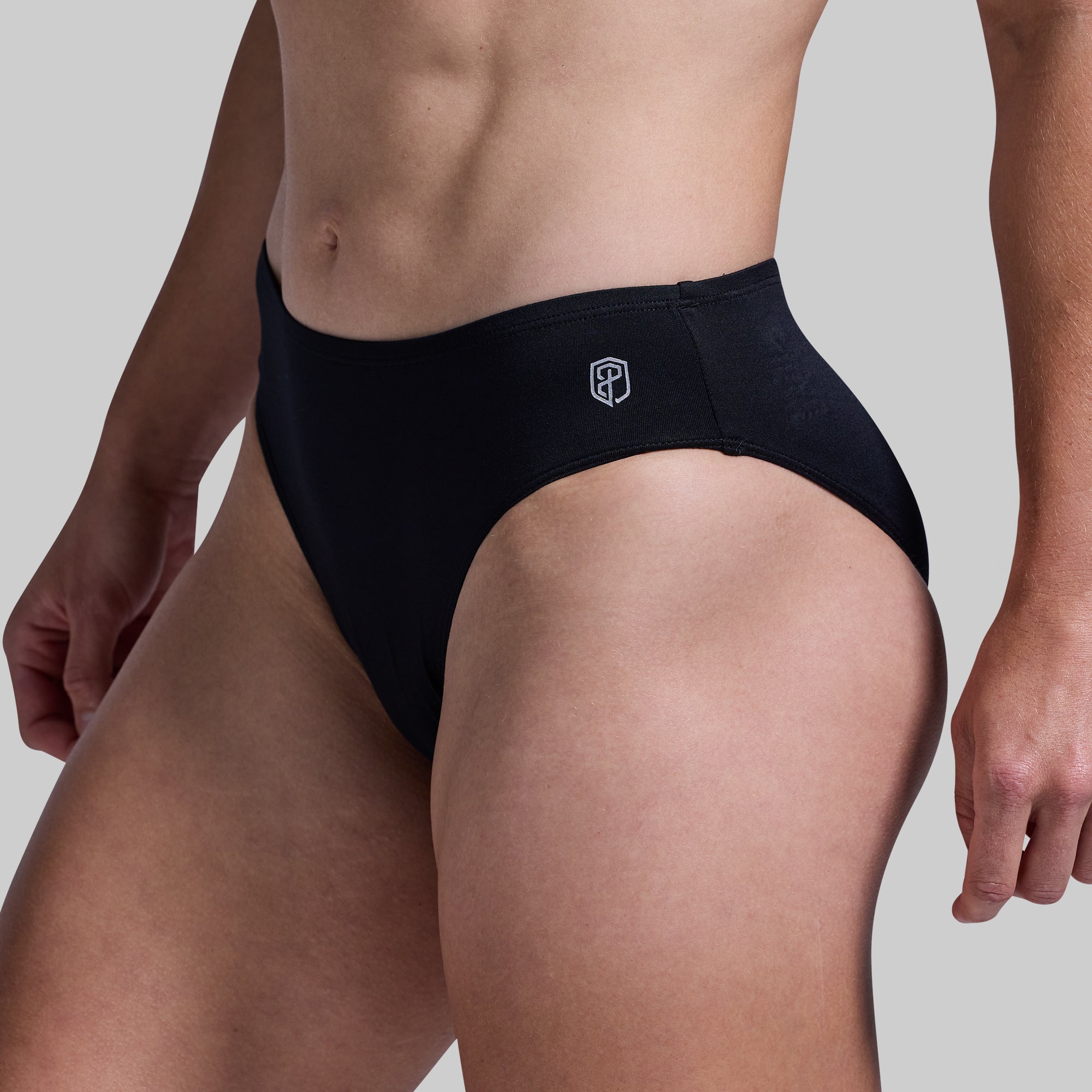 Comfortable Athleisure Underwear for Women - Breathable & Stretchy Black Panties - Perfect for Yoga, Workout & Everyday Wear