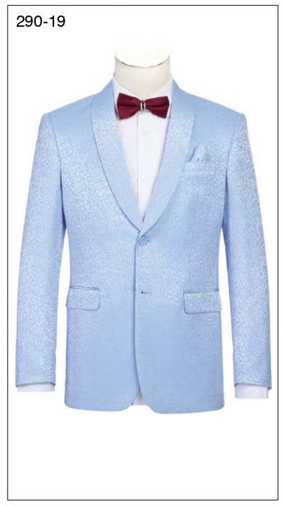 Alessandro Vitello by Renoir Slim Fit Tuxedo Jacket - Premium Men's Formal Wear for Weddings, Prom & Black Tie Events | Size 290 19