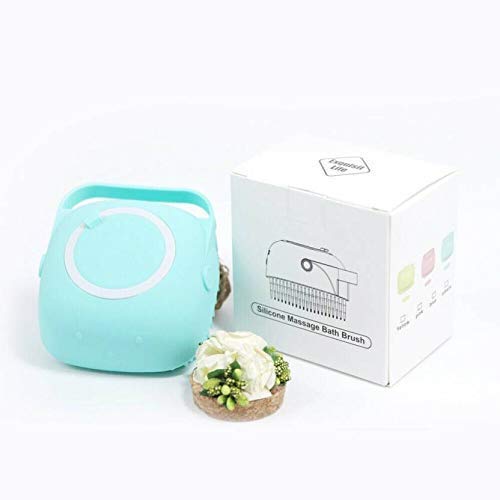 KREZON Silicone Scalp Massage Brush for Shower & Bath - Skin Care & Cleaning