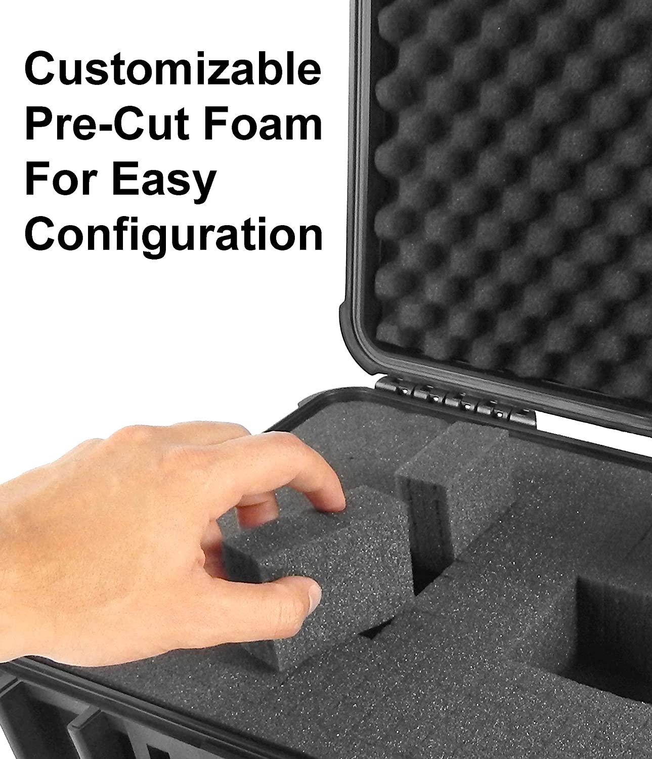 Waterproof Hard Case for DJI Mavic Mini Drone & Accessories | Shockproof Travel Storage with Custom Foam Interior | Perfect for Outdoor Adventures & Air Travel