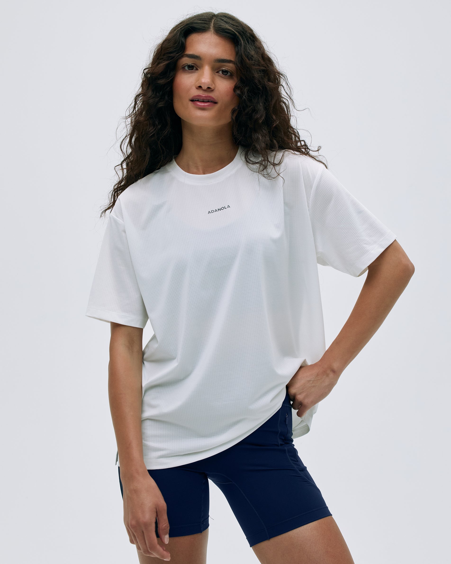Breathable Mesh Active T-Shirt for Men & Women - White - Perfect for Running, Gym & Outdoor Workouts