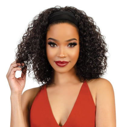 Fashion Source Human Hair Headband Wig Naija - Natural Looking Headband Wig for Black Women | Perfect for Daily Wear, Parties & Special Occasions