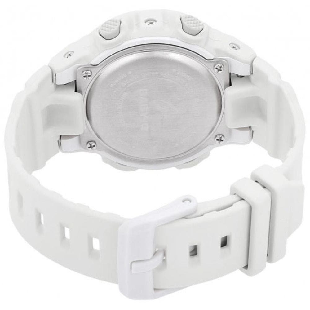 CASIO BABY-G BGA-230SA-7ADR Digital Quartz Watch for Women - White Resin Band, Shock Resistant, Water Resistant - Perfect for Sports, Fitness & Outdoor Activities